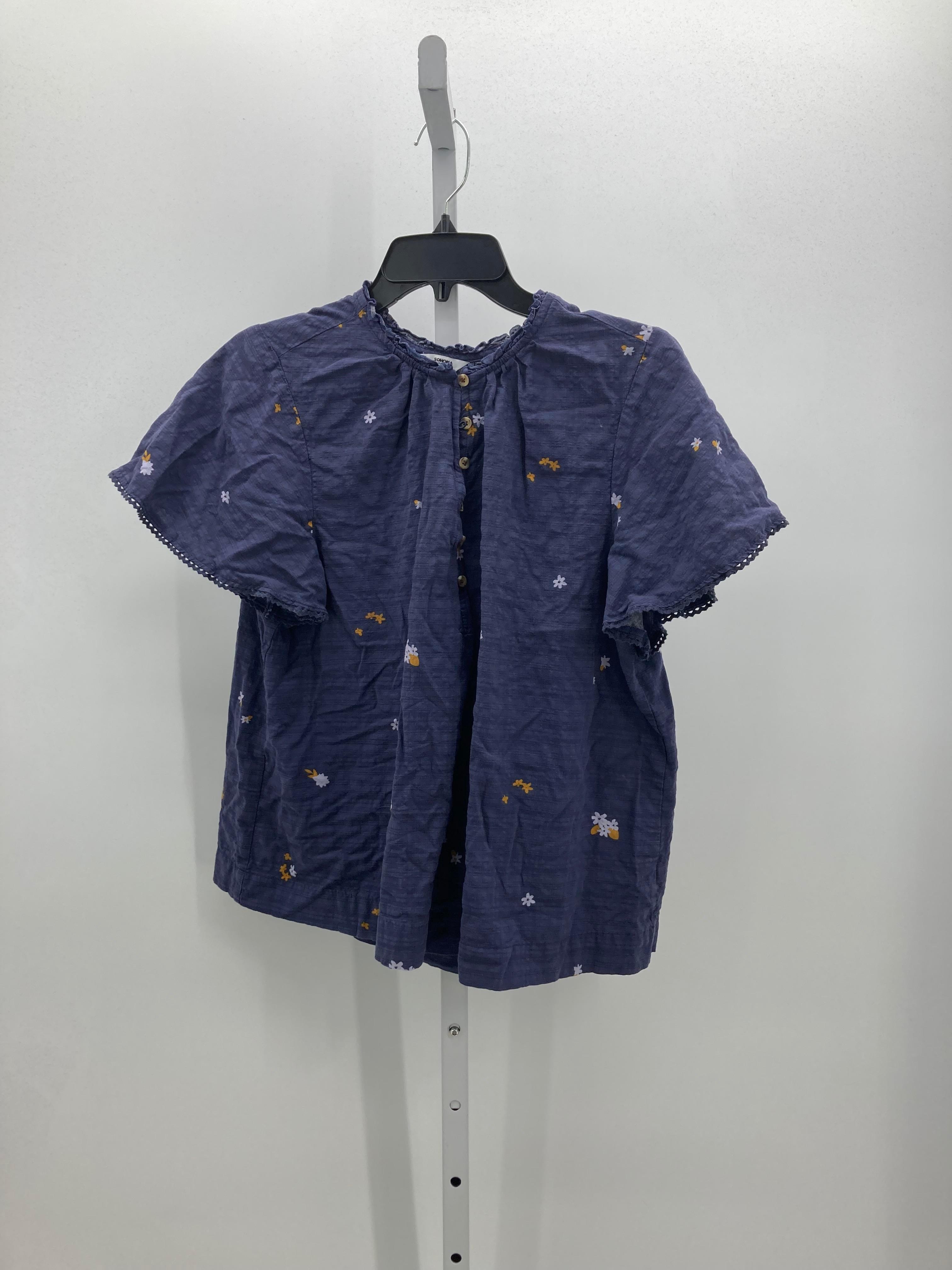 Sonoma Size Large Misses Short Sleeve Shirt