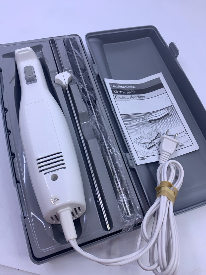 NEW HAMILTON BEACH ELECTRIC KNIFE.