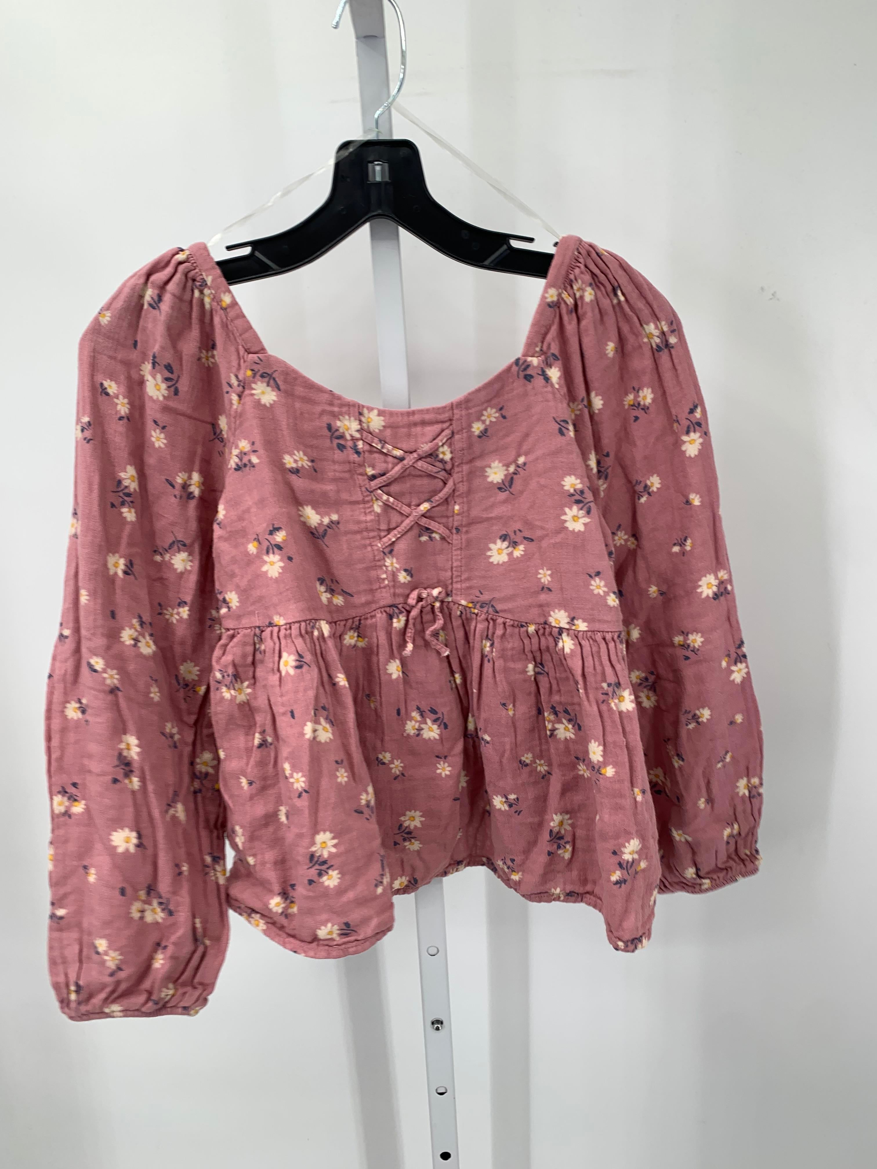 Wonder Nation Size 14-16 Girls Short Sleeve Shirt