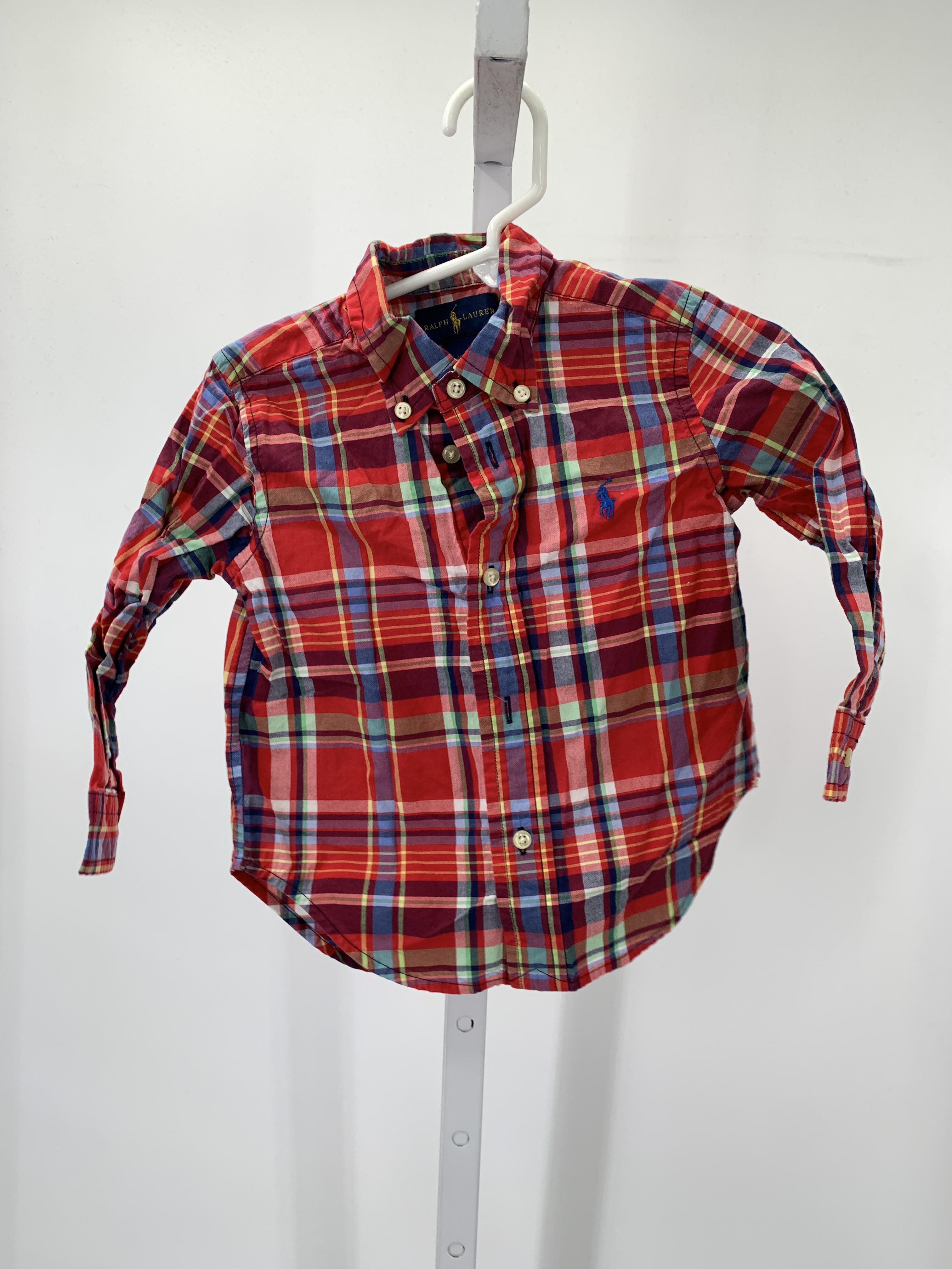 PLAID BTN DOWN