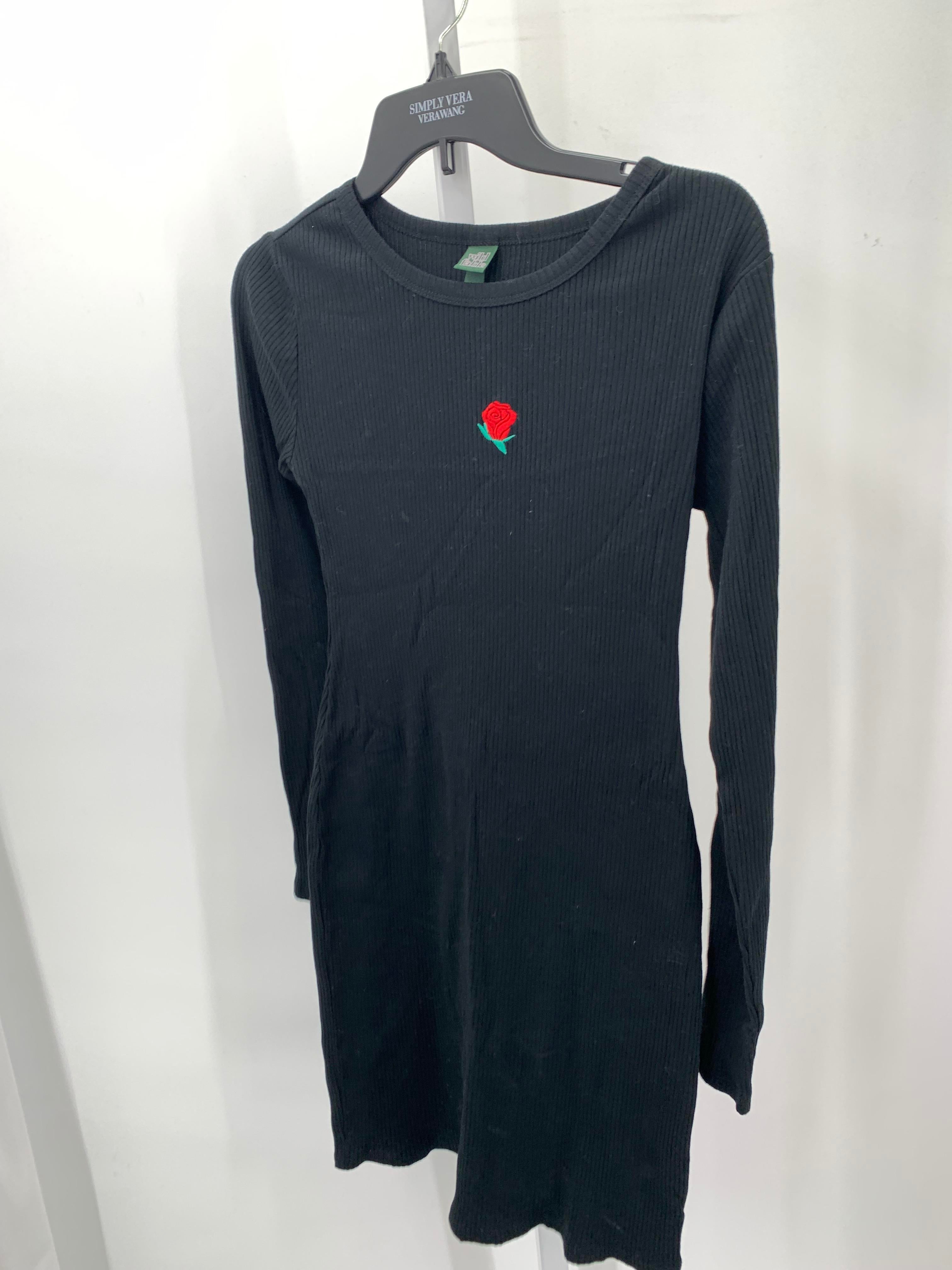 Wild Fable Size Small Juniors Long Sleeve Dress