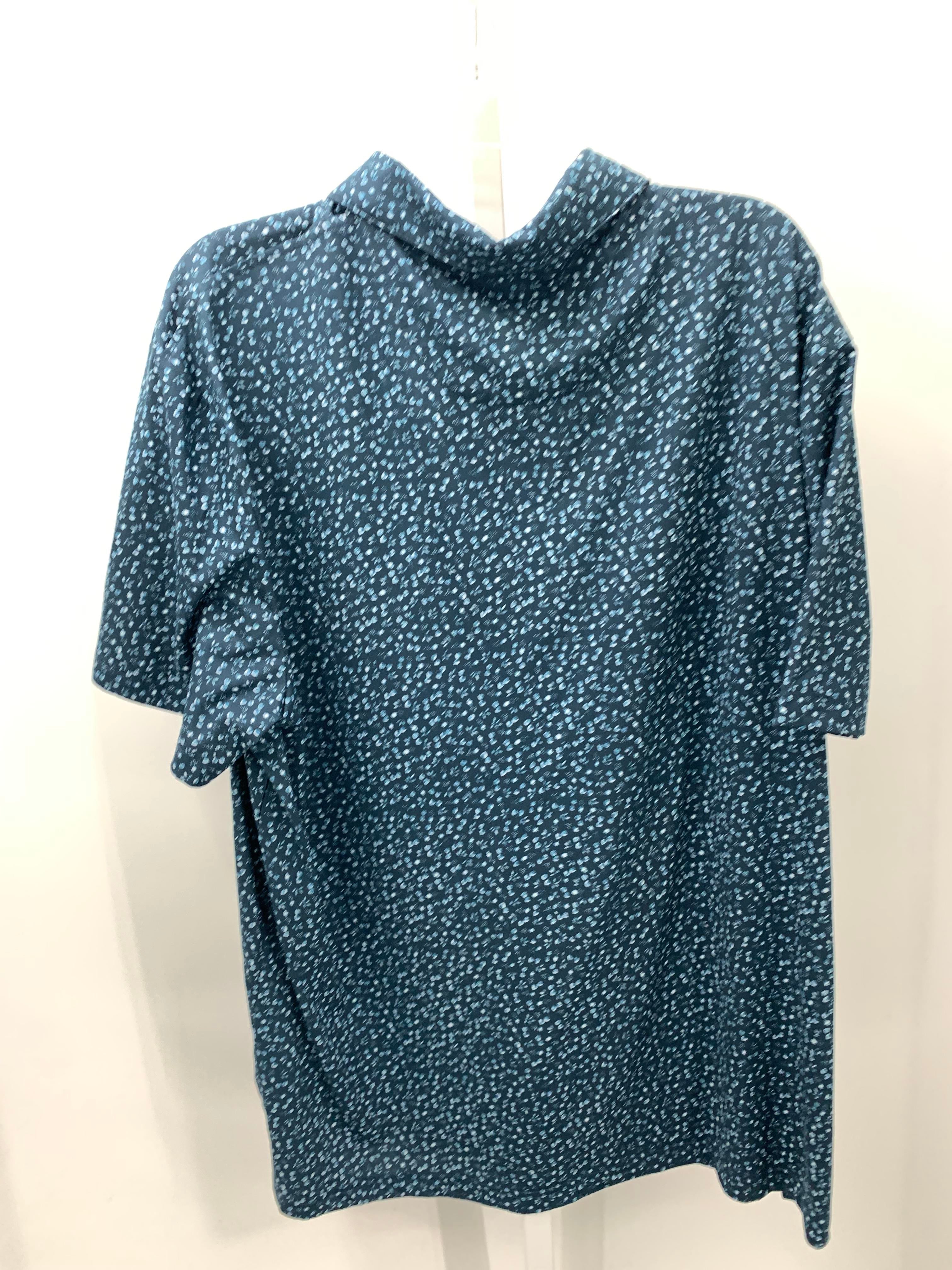 PATTERN KNIT POLO