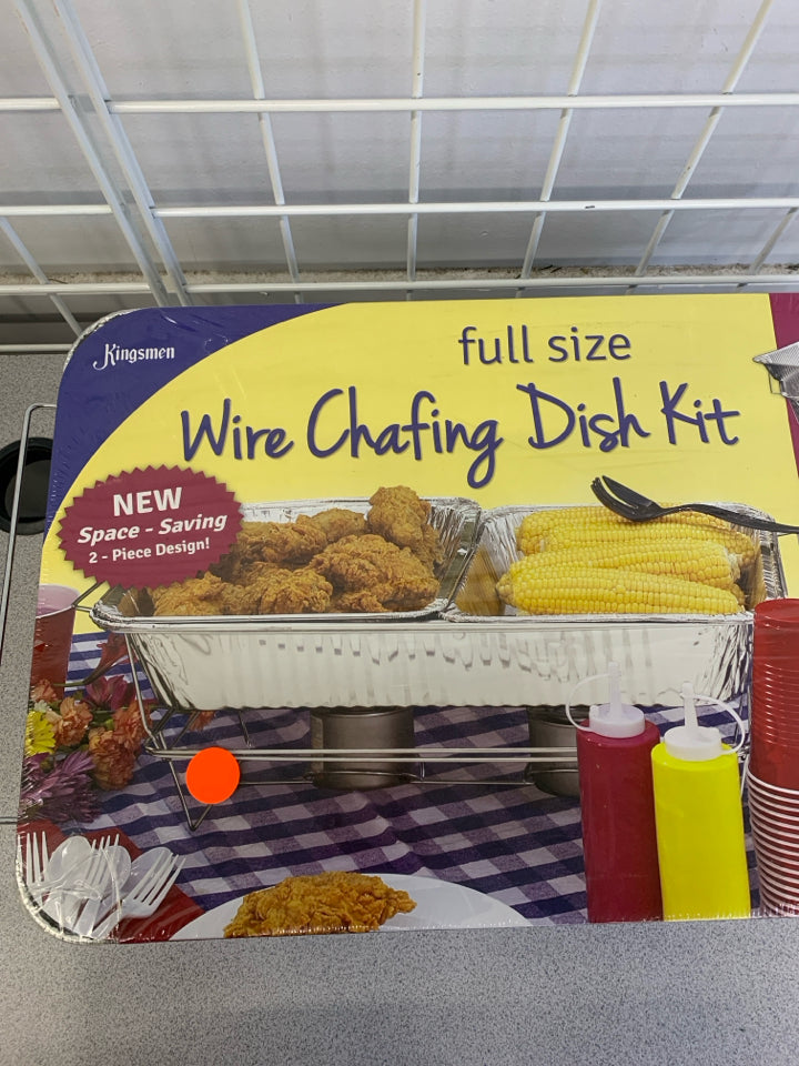 NIP WIRE CHAFING DISH KIT.