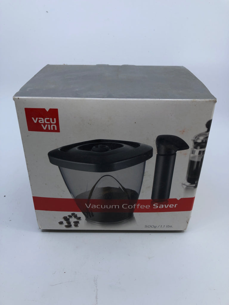 NIB VACUUM COFFEE SAVER CONTAINER