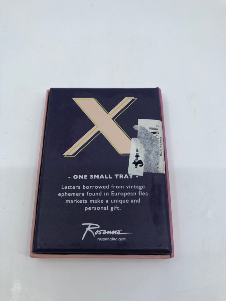 "X" SMALL TRAY.
