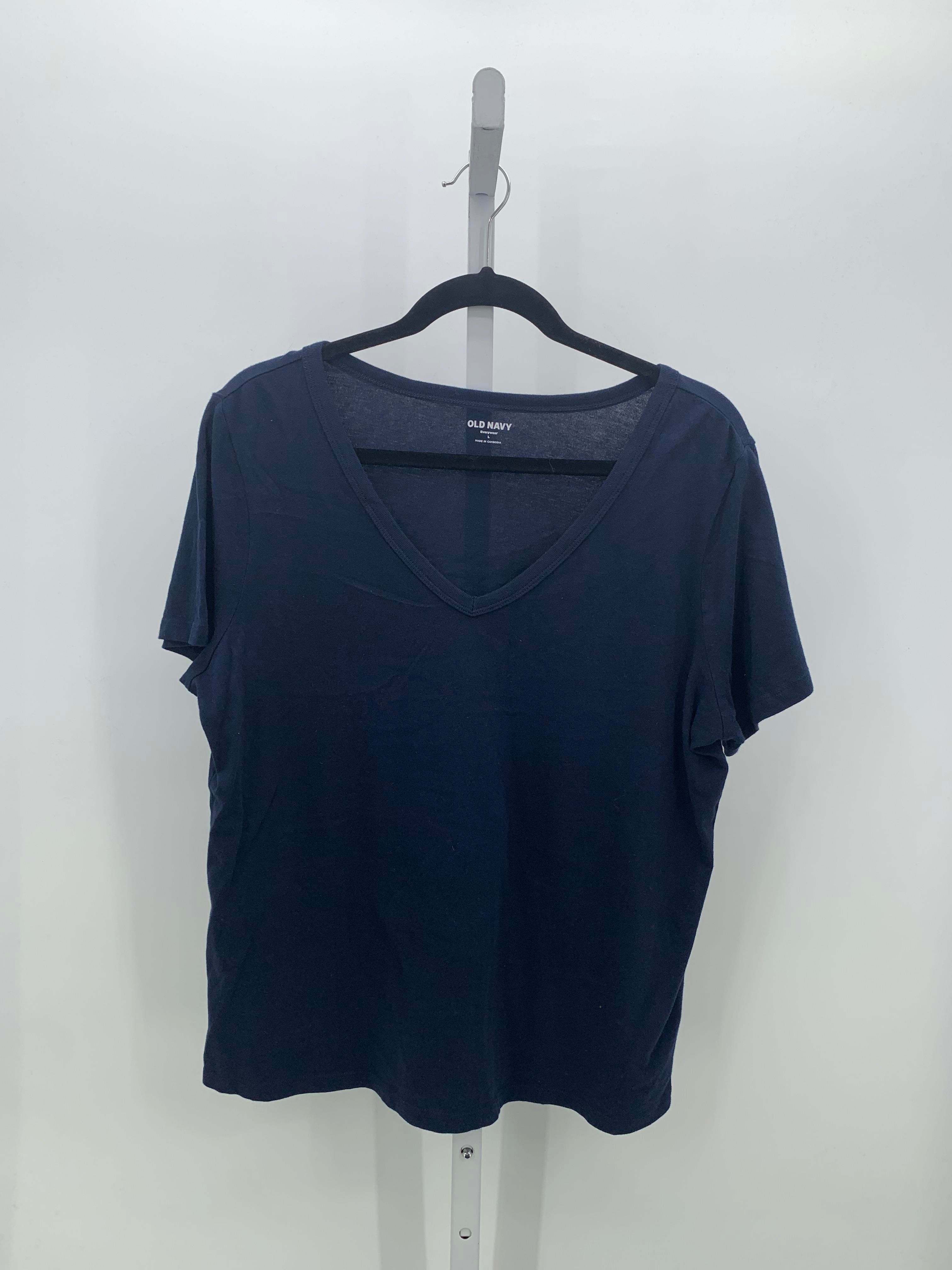 Old Navy Size Large Misses Short Sleeve Shirt