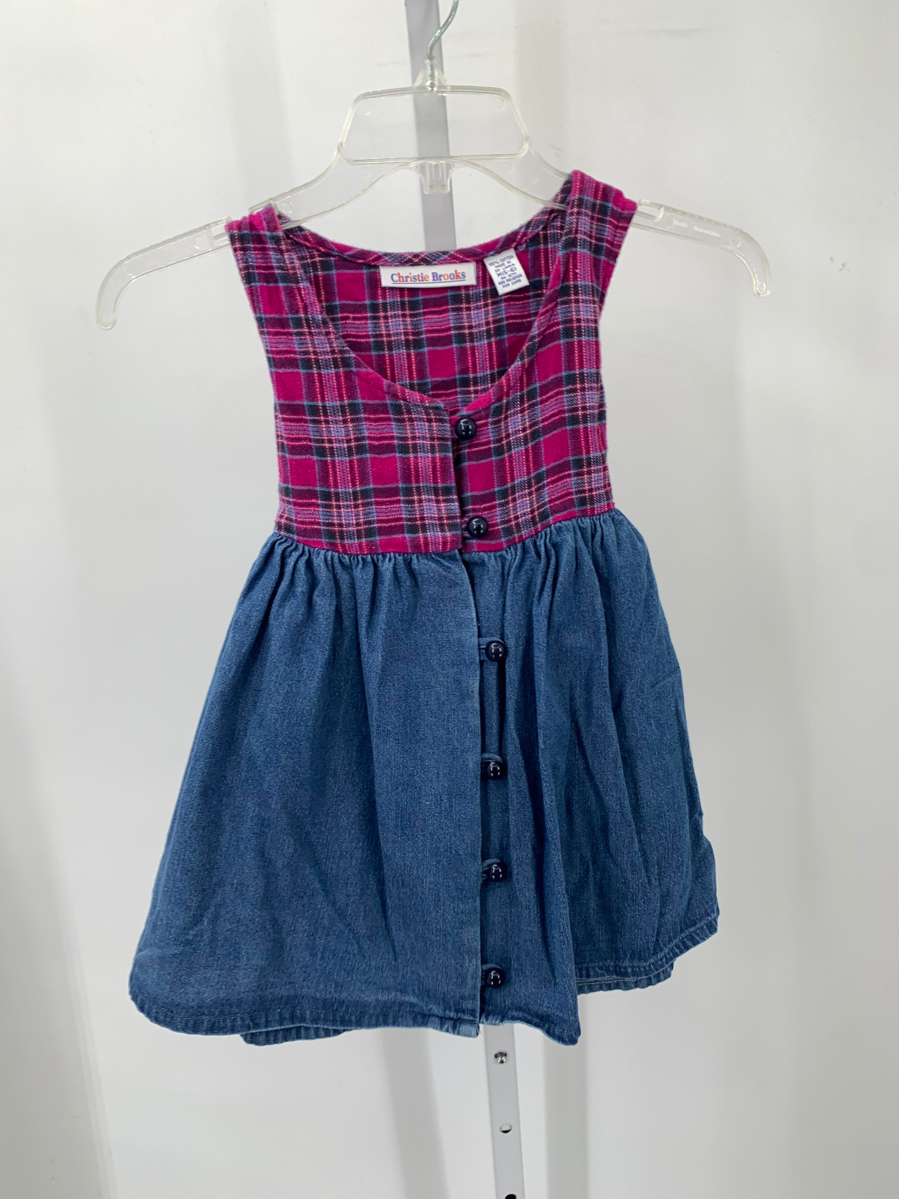 Christie Brooks Size 5-6 Girls Sleeveless Dress