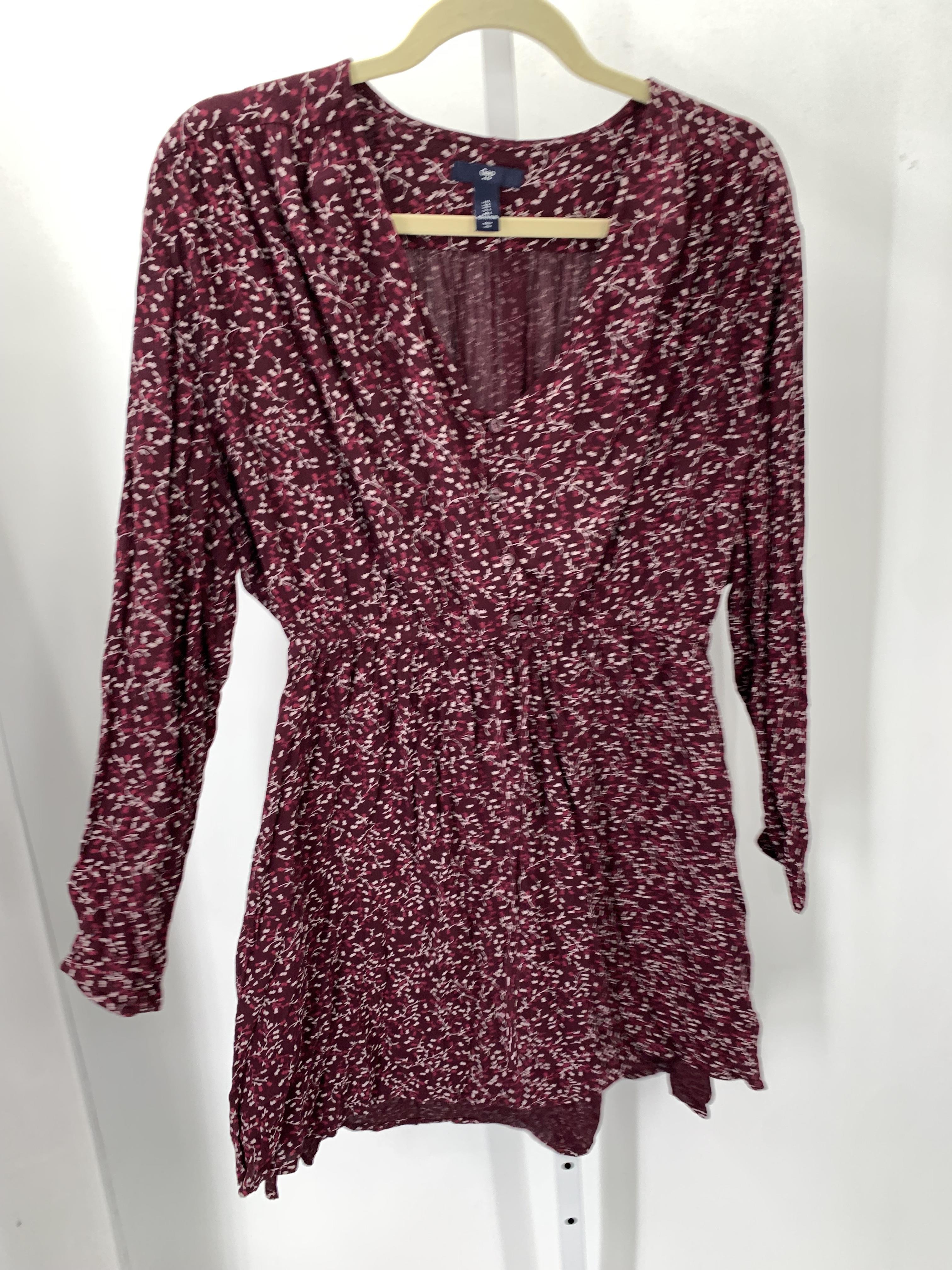 Gap Size Large Misses Long Sleeve Dress