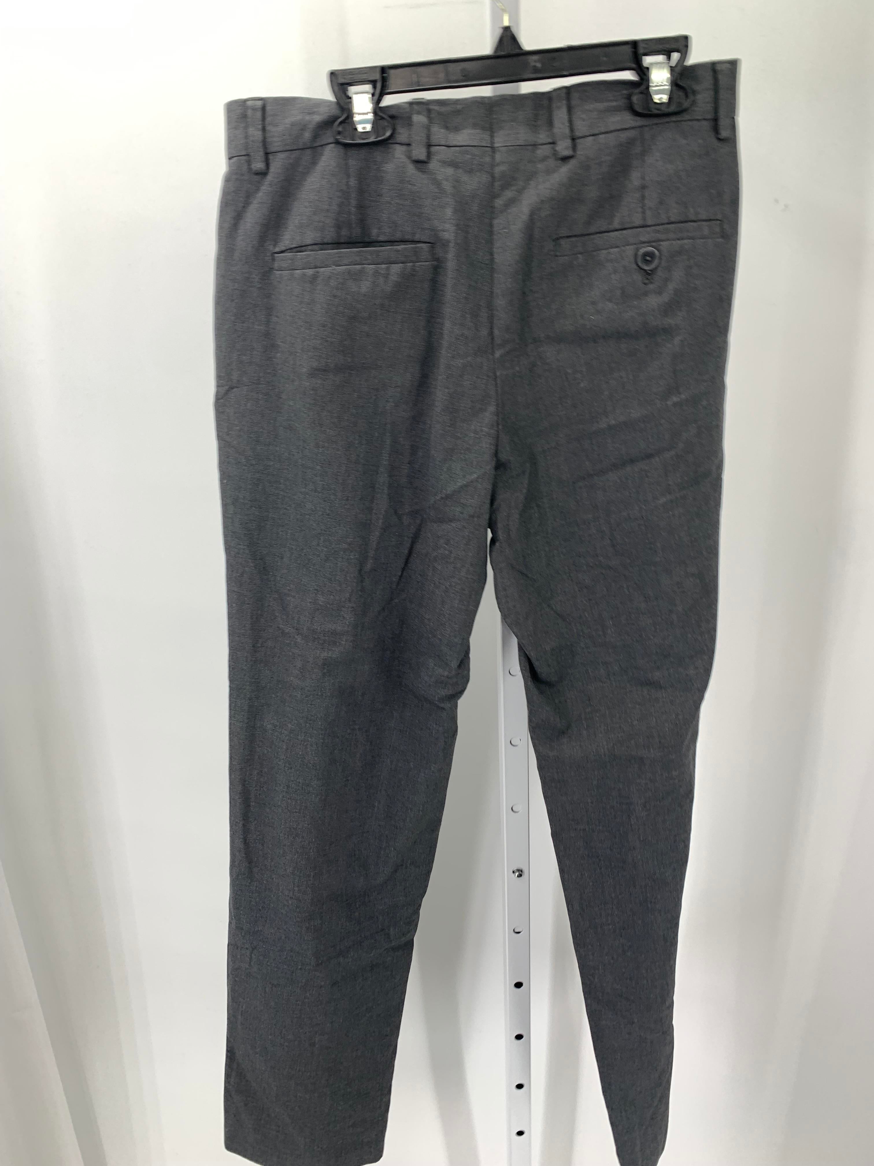 FLAT FRONT PANTS.