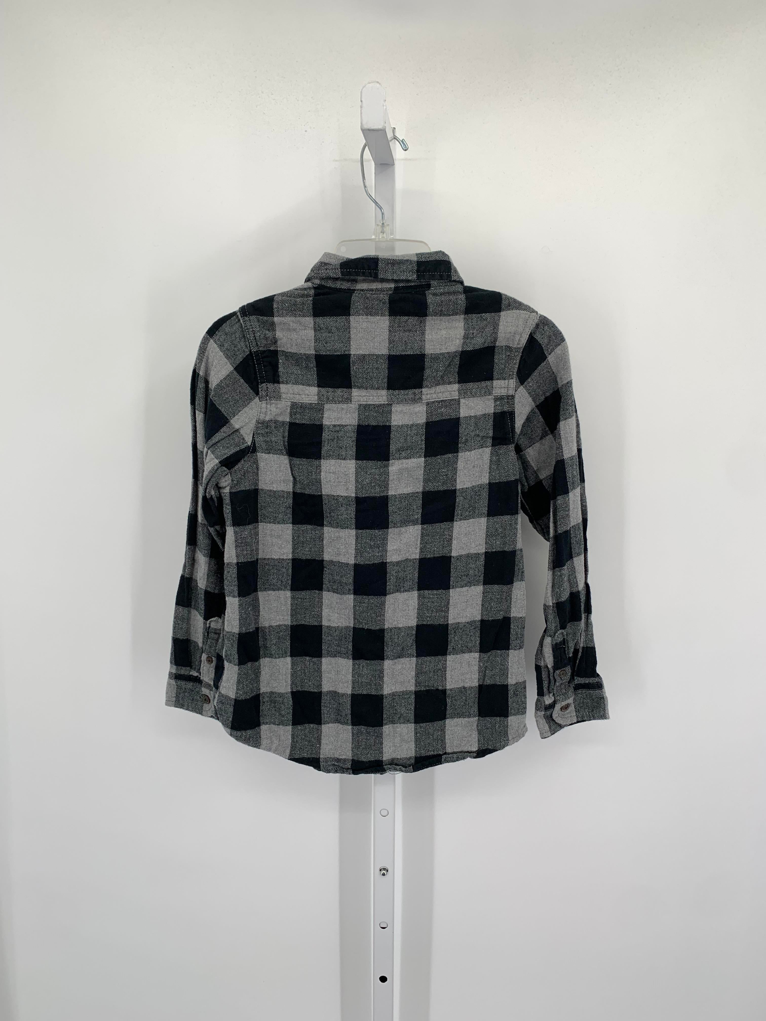 BLACK CHECKERED BUTTON DOWN