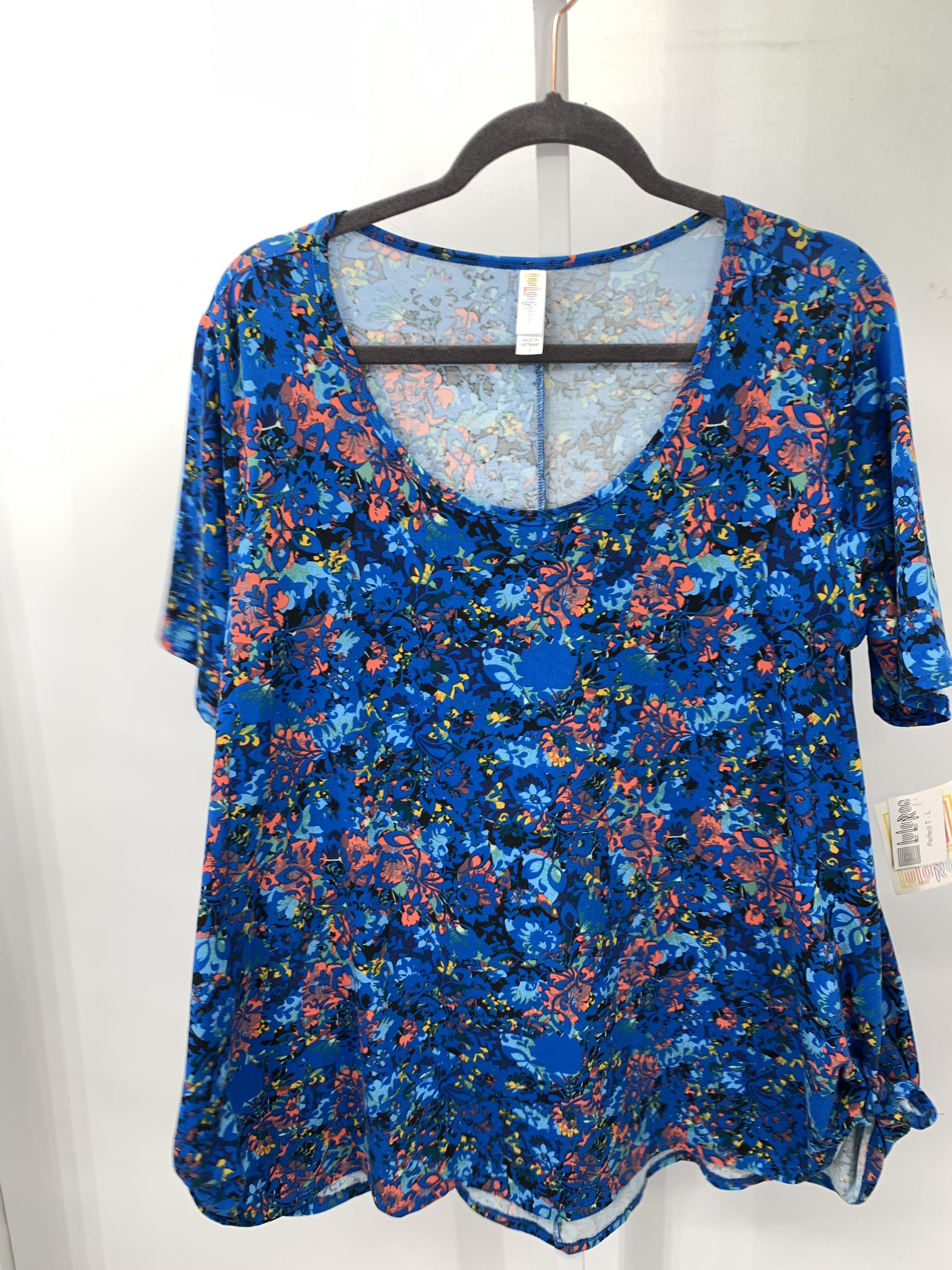 Lularoe Size Large Misses Short Sleeve Shirt