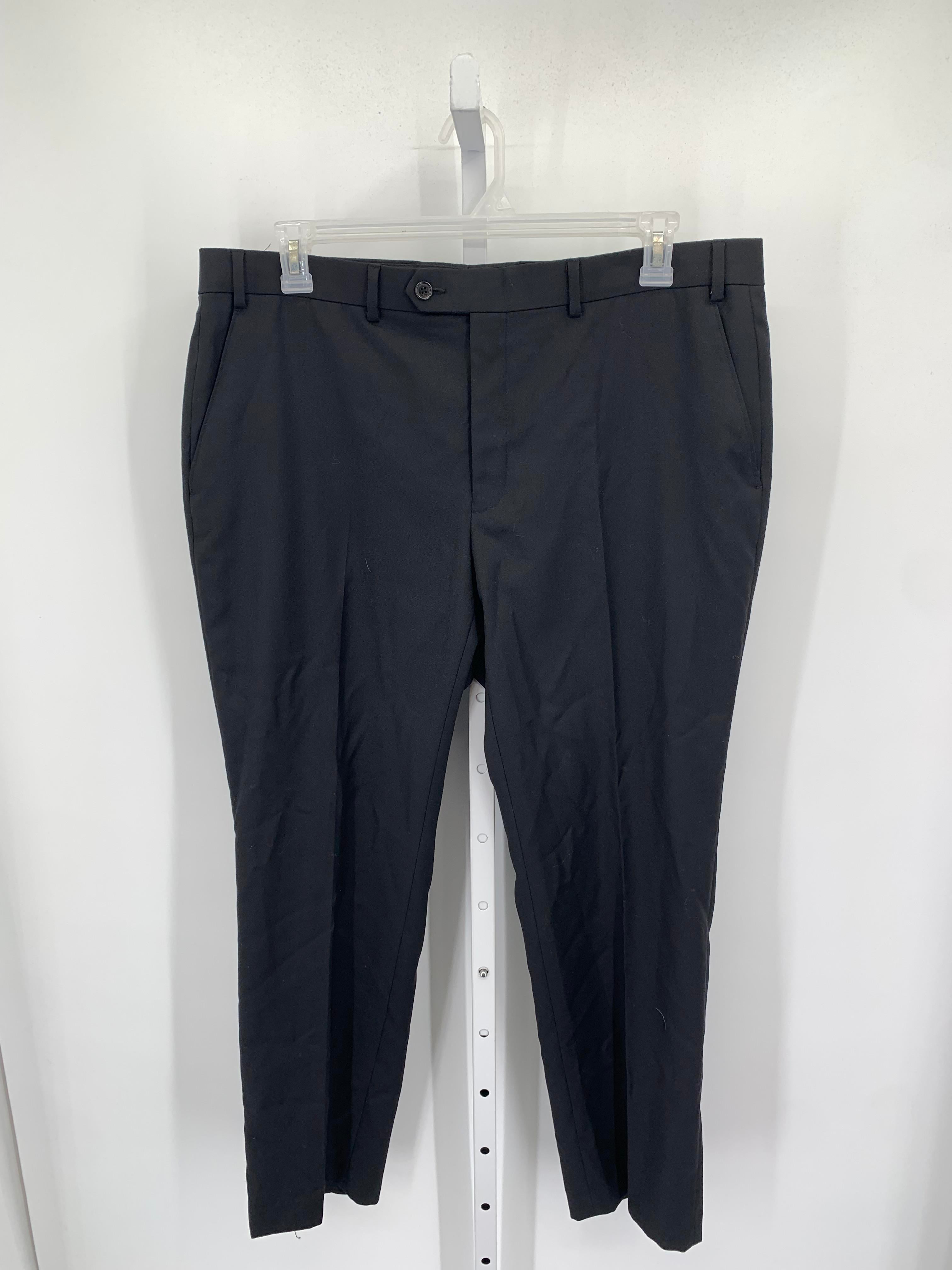 FLAT FRONT TROUSERS