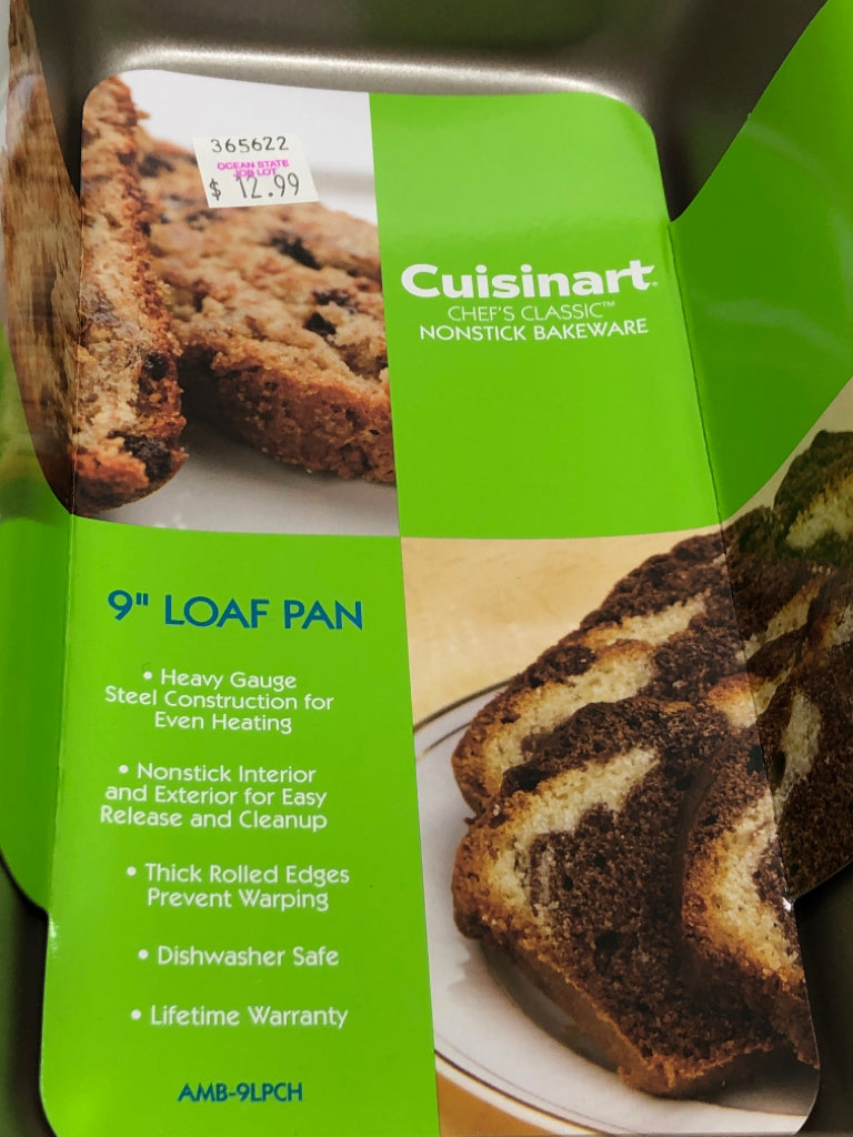 NIP CUISINART LOAF PAN.