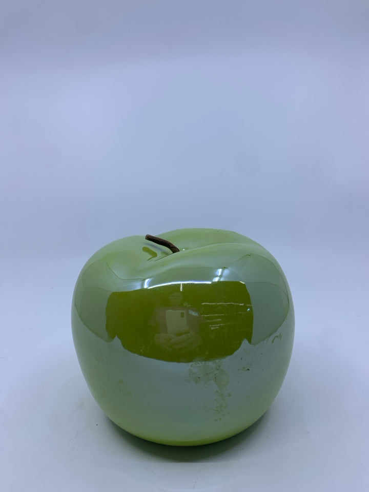 CERAMIC GREEN SHINE APPLE.