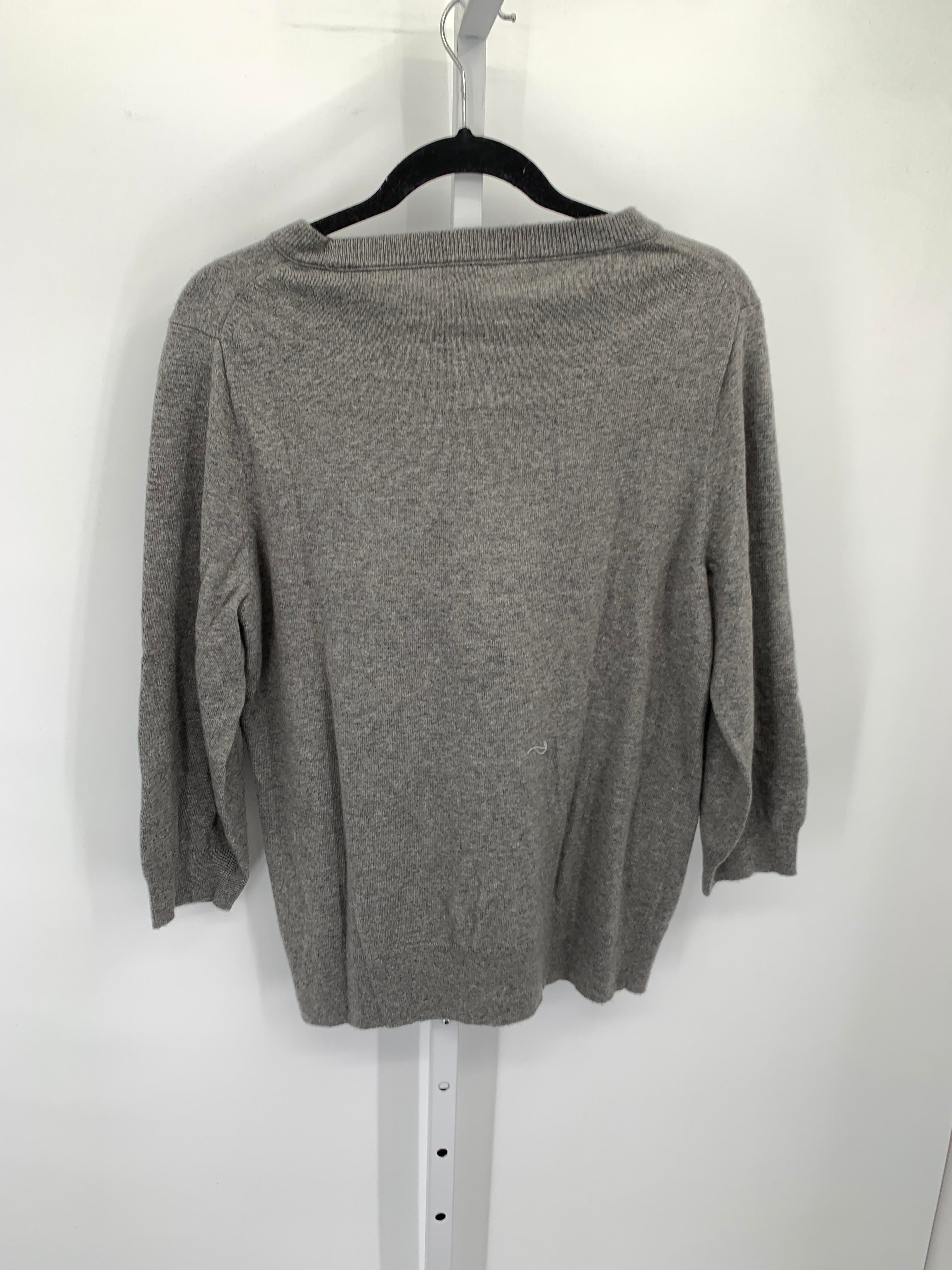 J. Crew Size Extra Large Misses 3/4 Sleeve Sweater