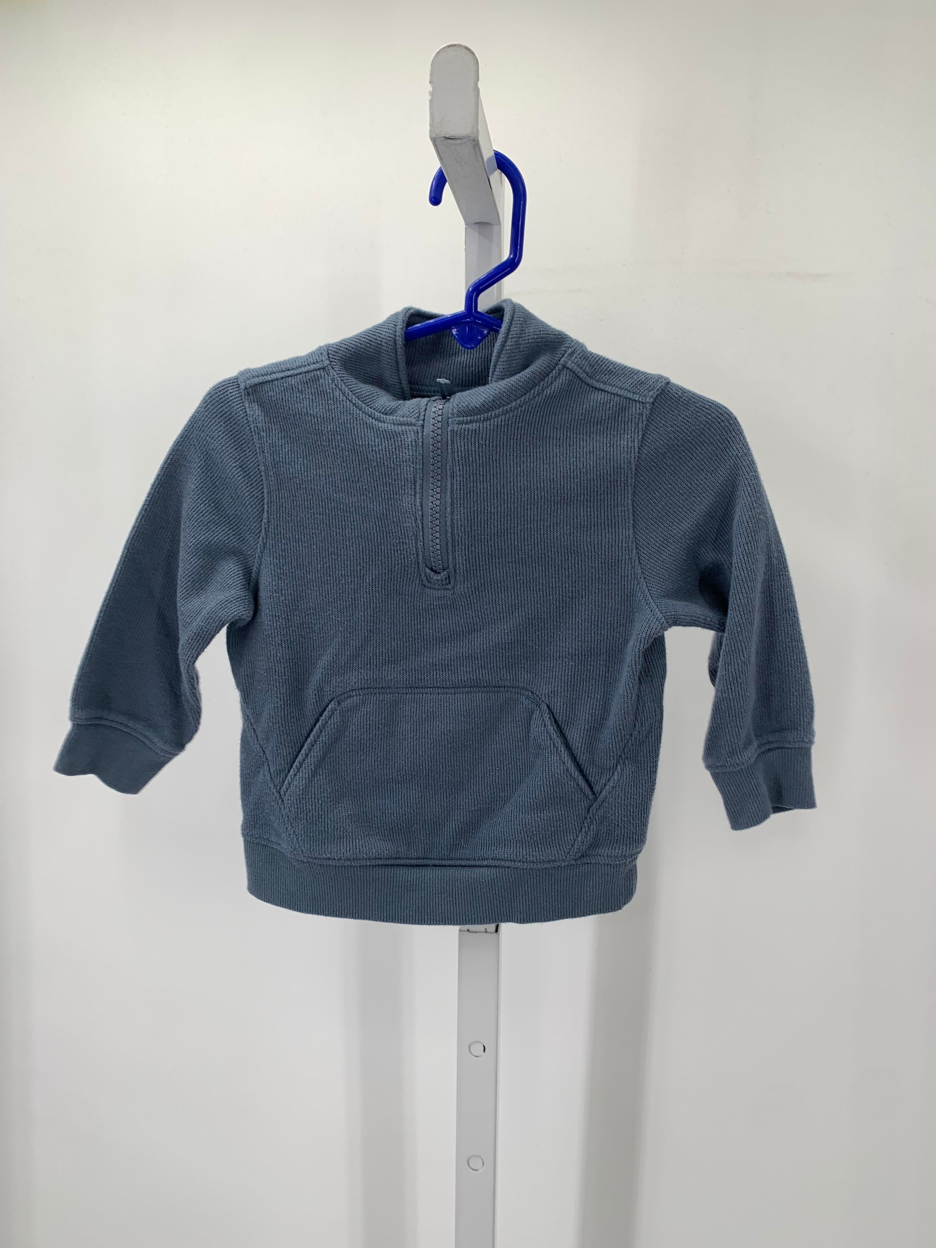 PARTIAL ZIP RIBBED