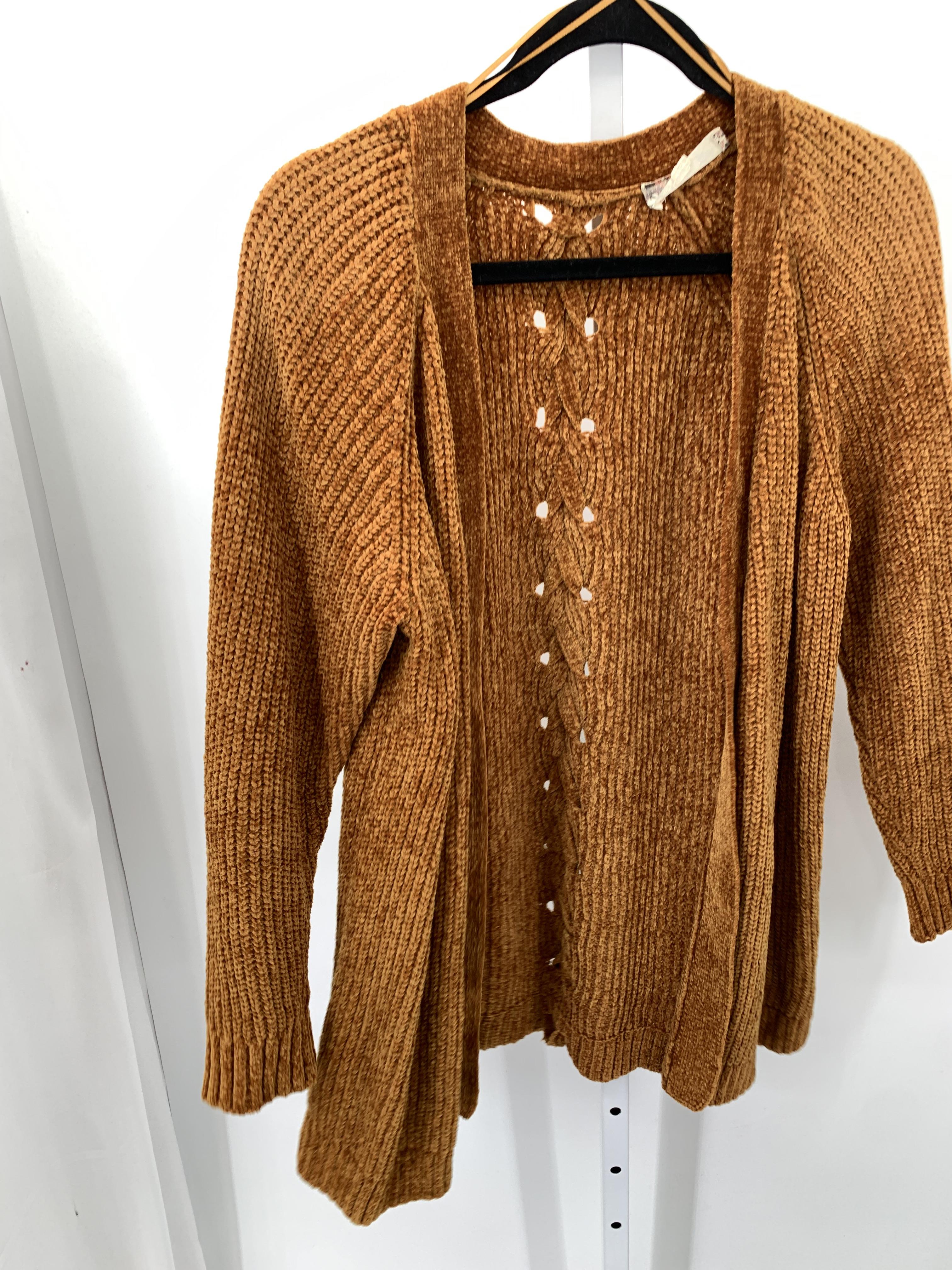 Pink Rose Size Medium Juniors Cardigan