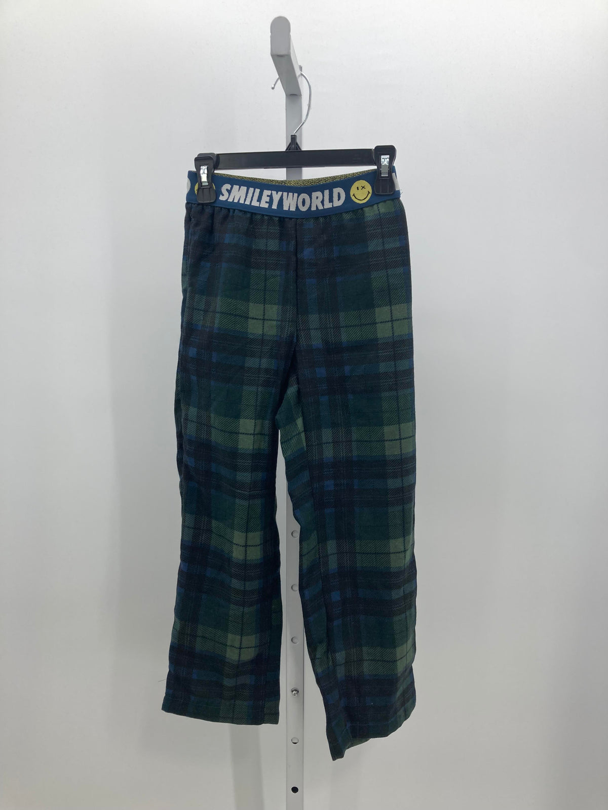 BLUE PLAID.
