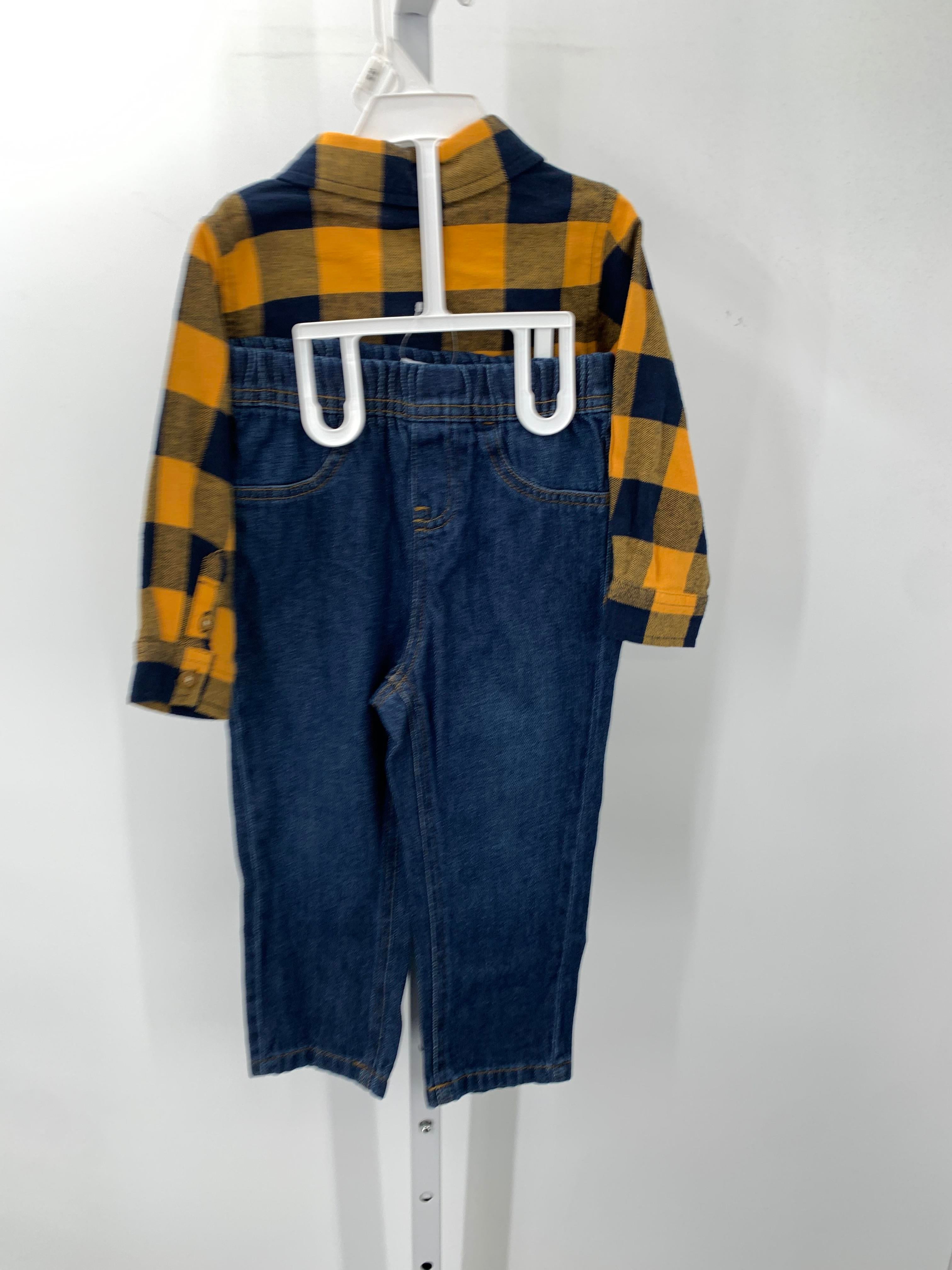 NEW PLAID SHIRT DENIM JEANS