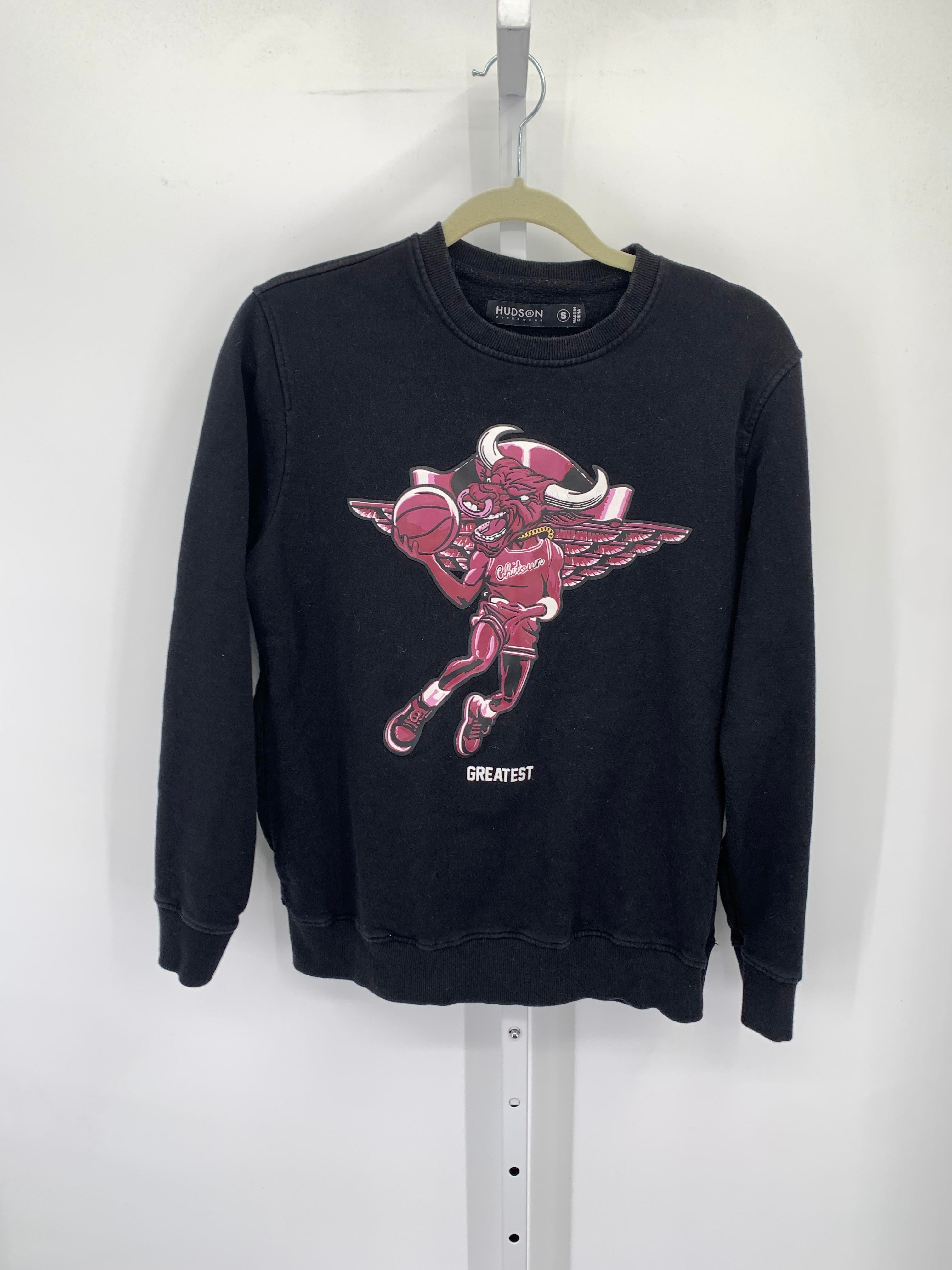 GRAPHIC KNIT SWEAT SHIRT