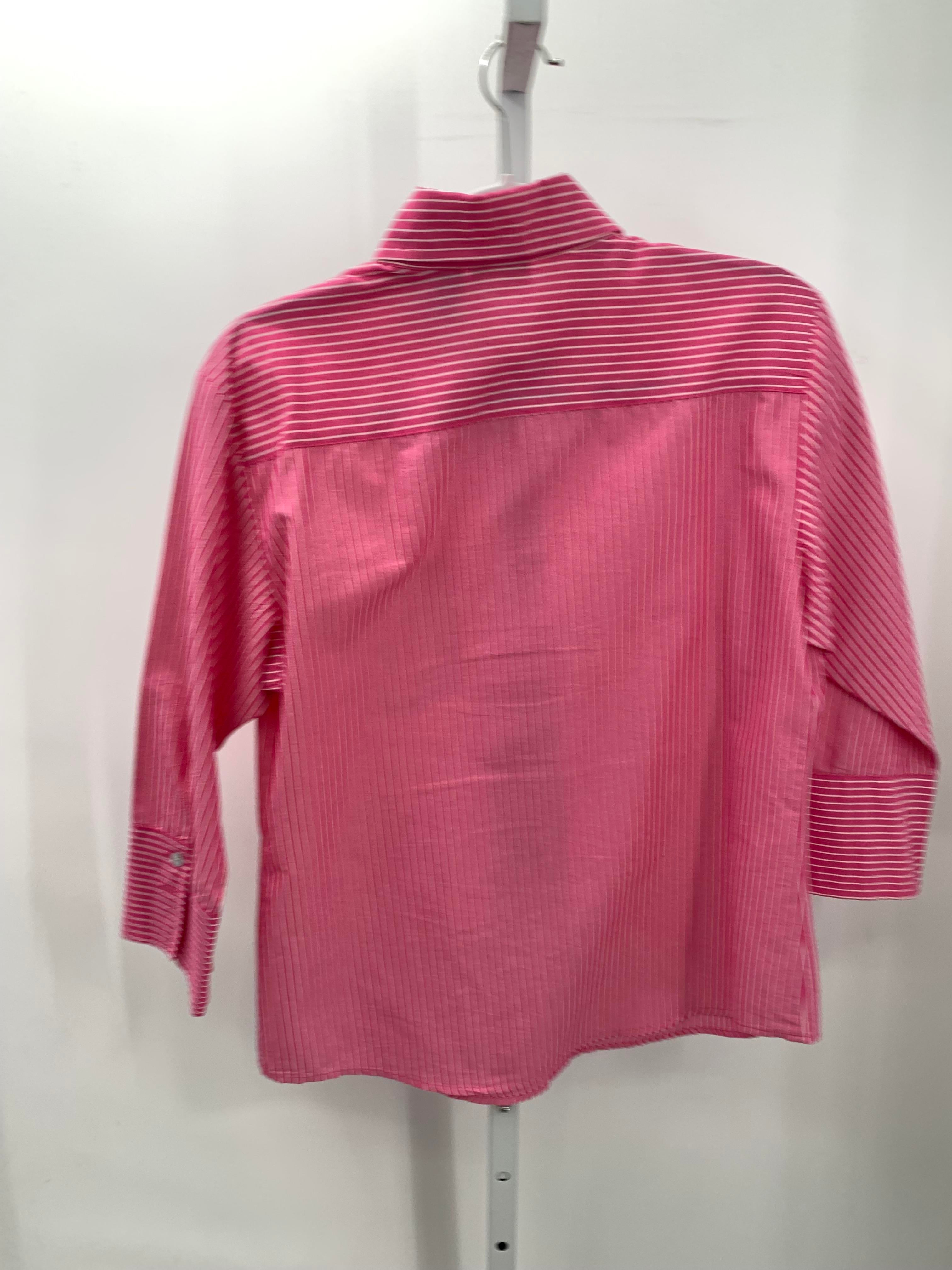 Chico's Size Small Misses 3/4 Sleeve Shirt