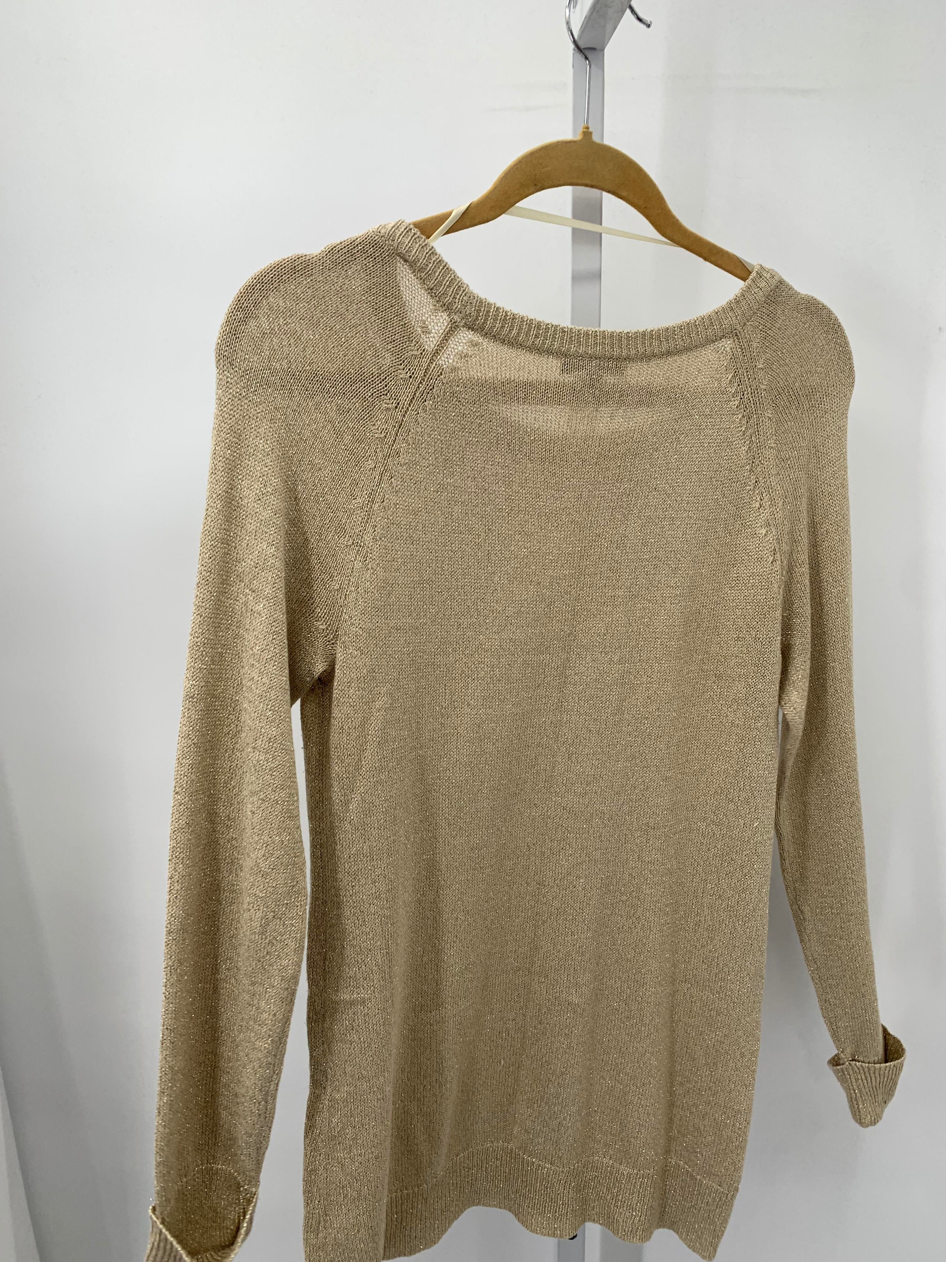Cupio Size Medium Misses Long Slv Sweater