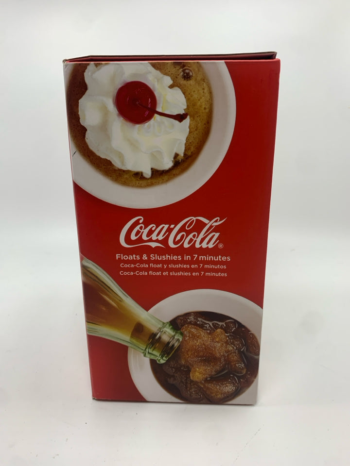 NIB COCA COLA FLOAT AND SLUSHIE MAKER.