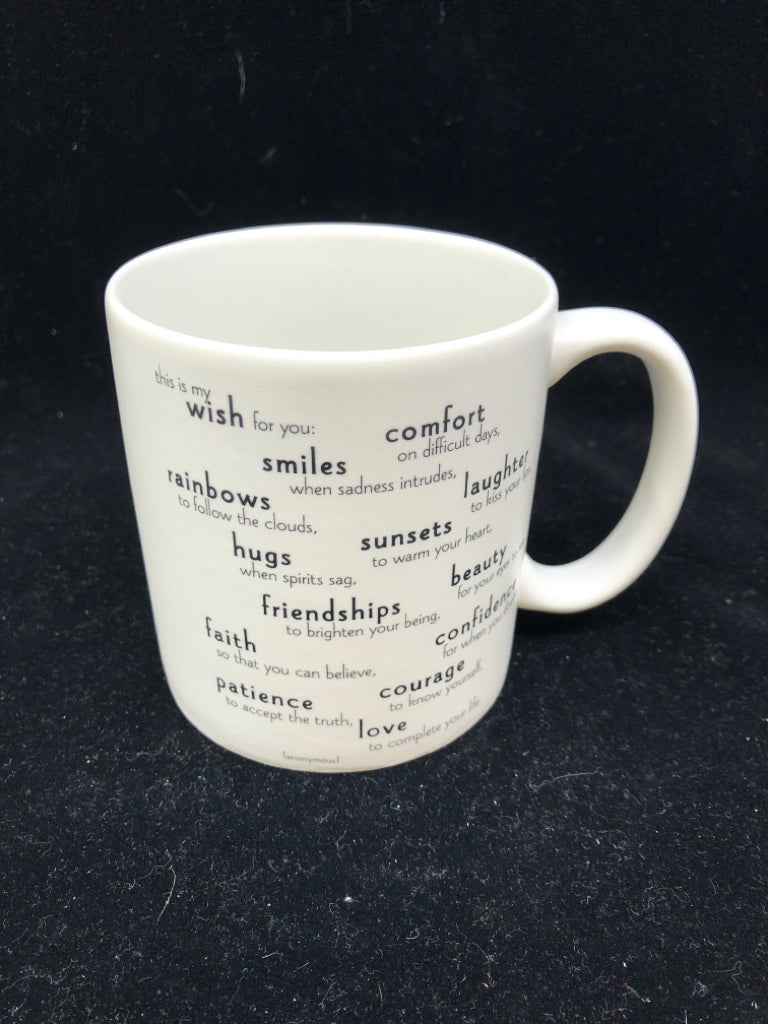 QUOTE MUG.