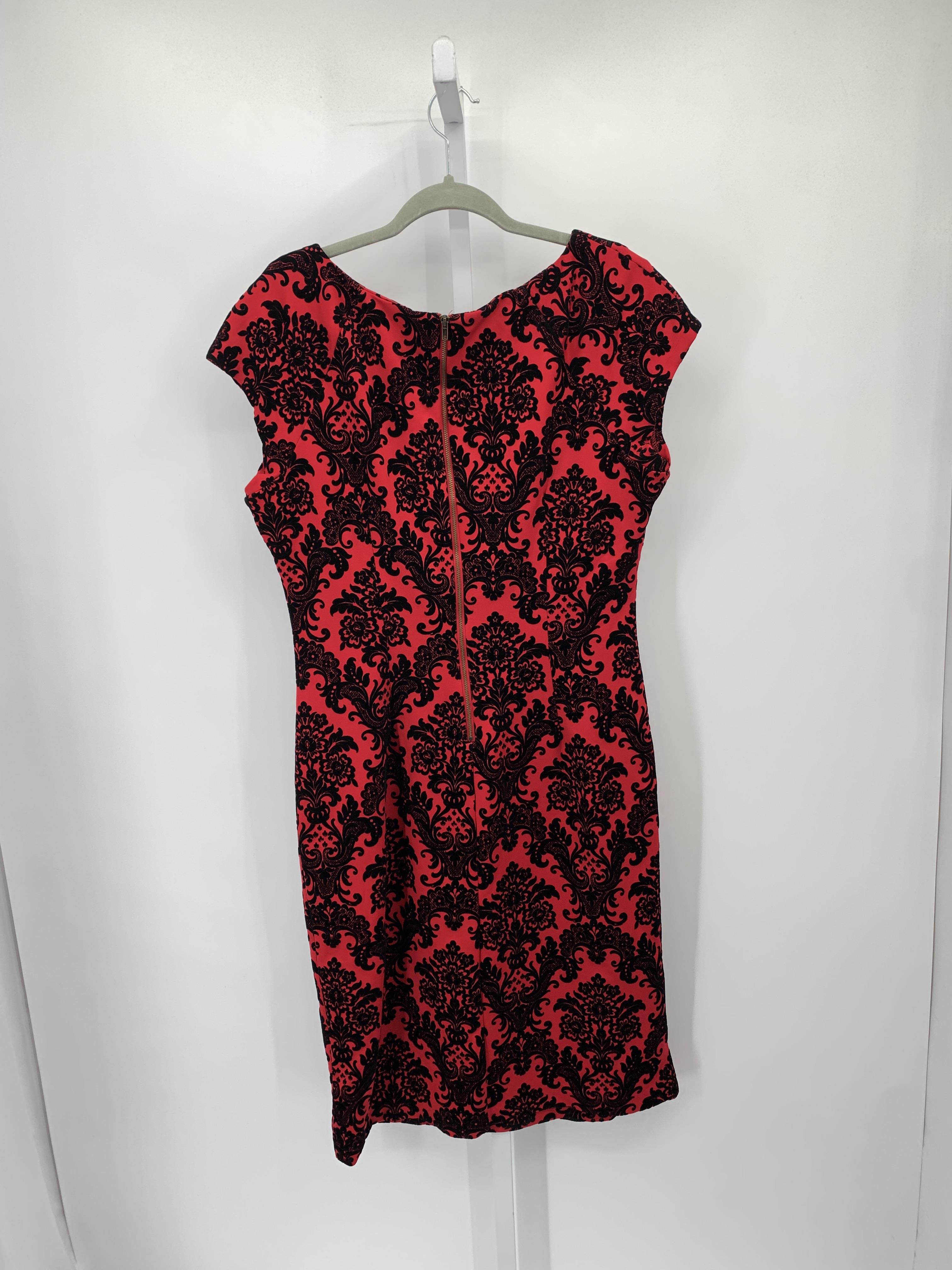 Worthington Size 14 Misses Short Sleeve Dress