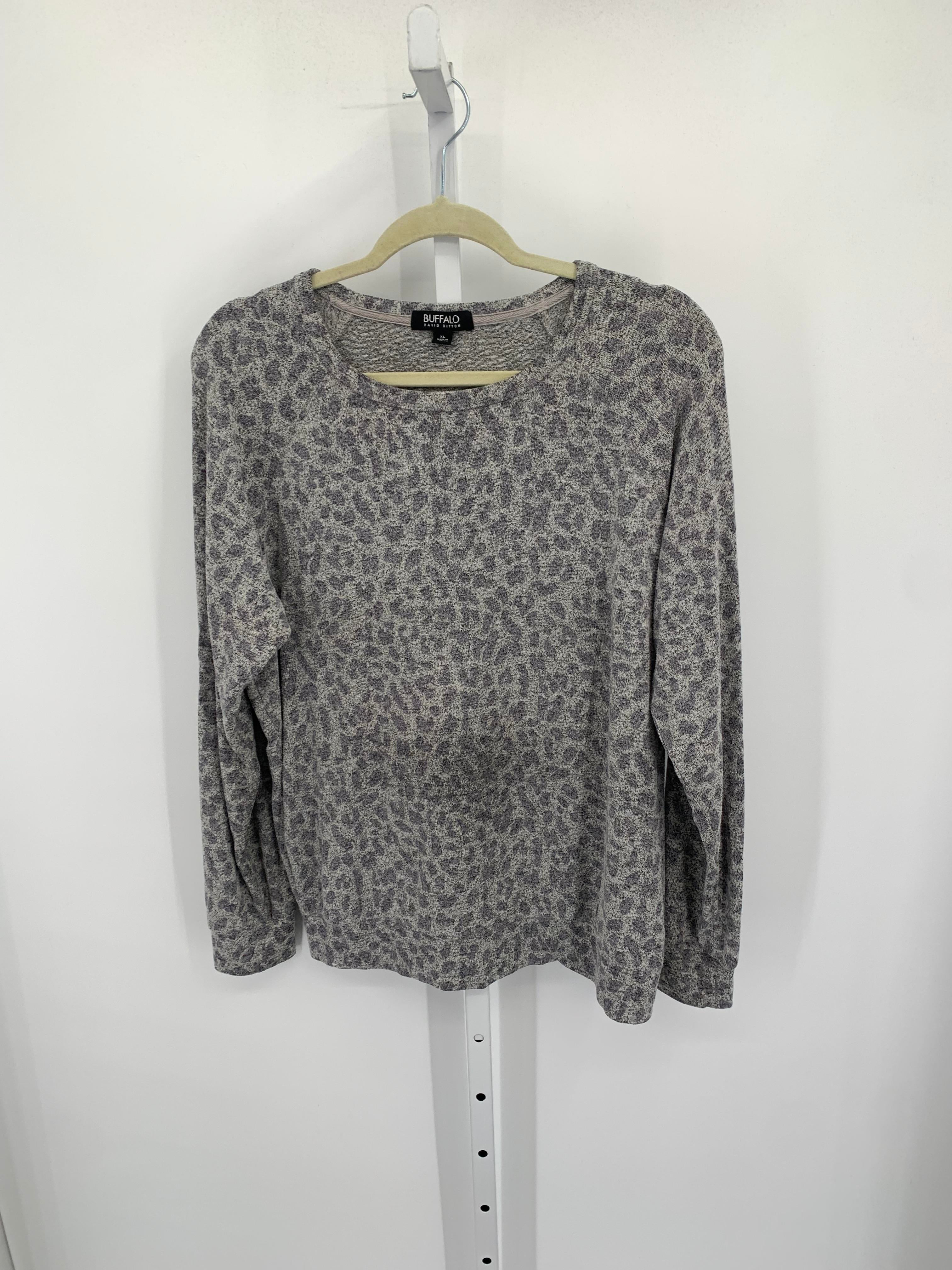 Buffalo Size Extra Large Misses Long Slv Sweater