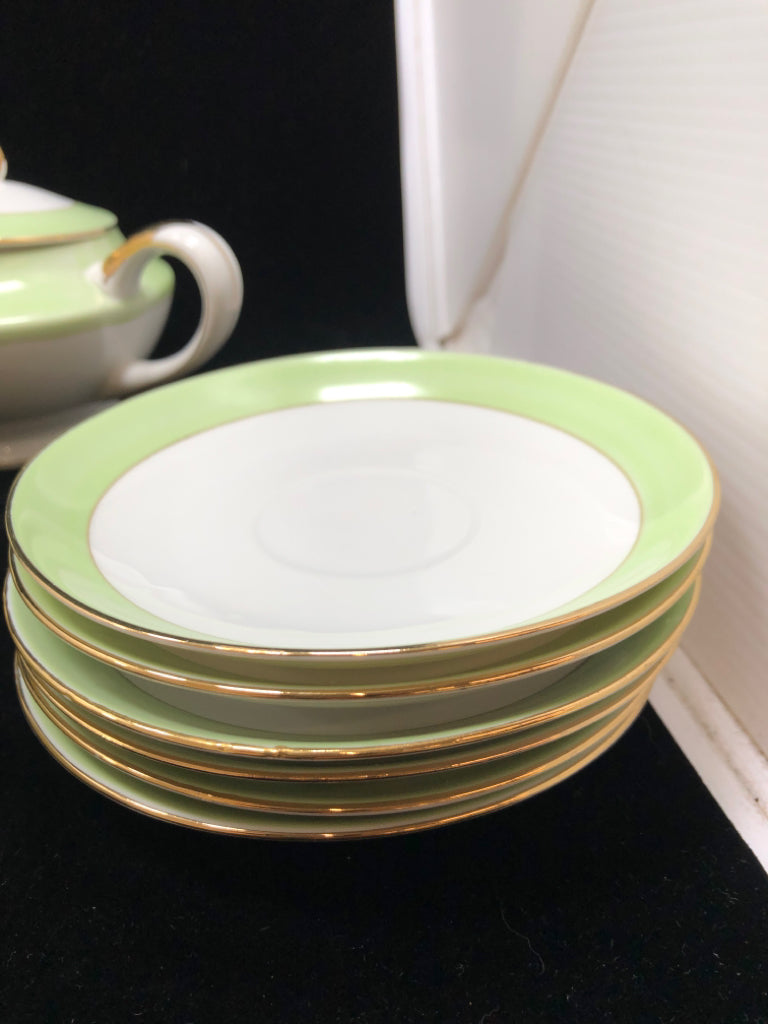 15PC VTG TEA SET SRV FOR 6.
