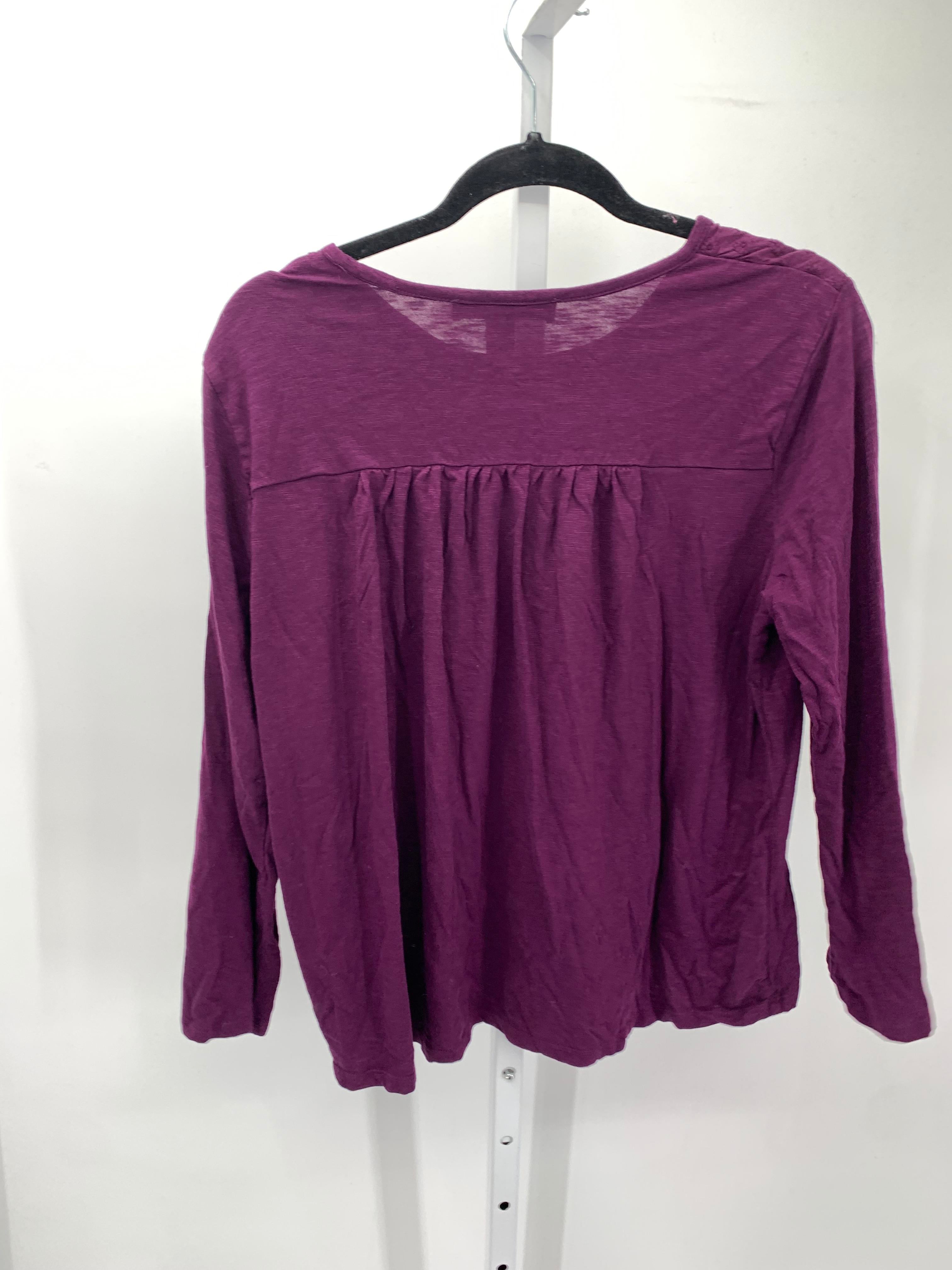 Gloria Vanderbilt Size Medium Misses Long Sleeve Shirt