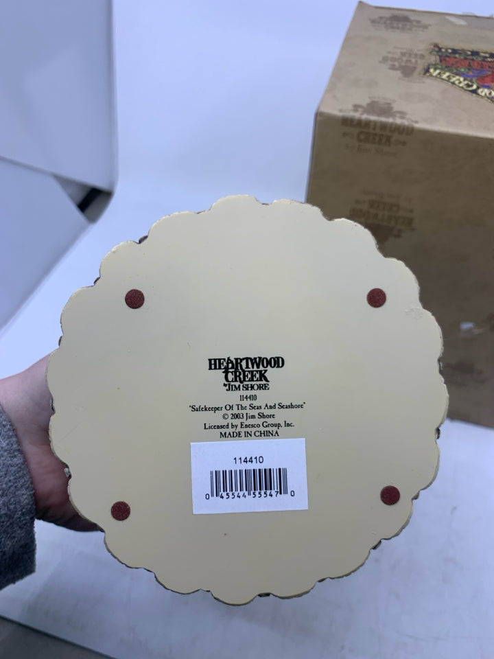 NIB SAFEKEEPER OF THE SEAS & SEASHORE ANGEL RETIRED 2003.