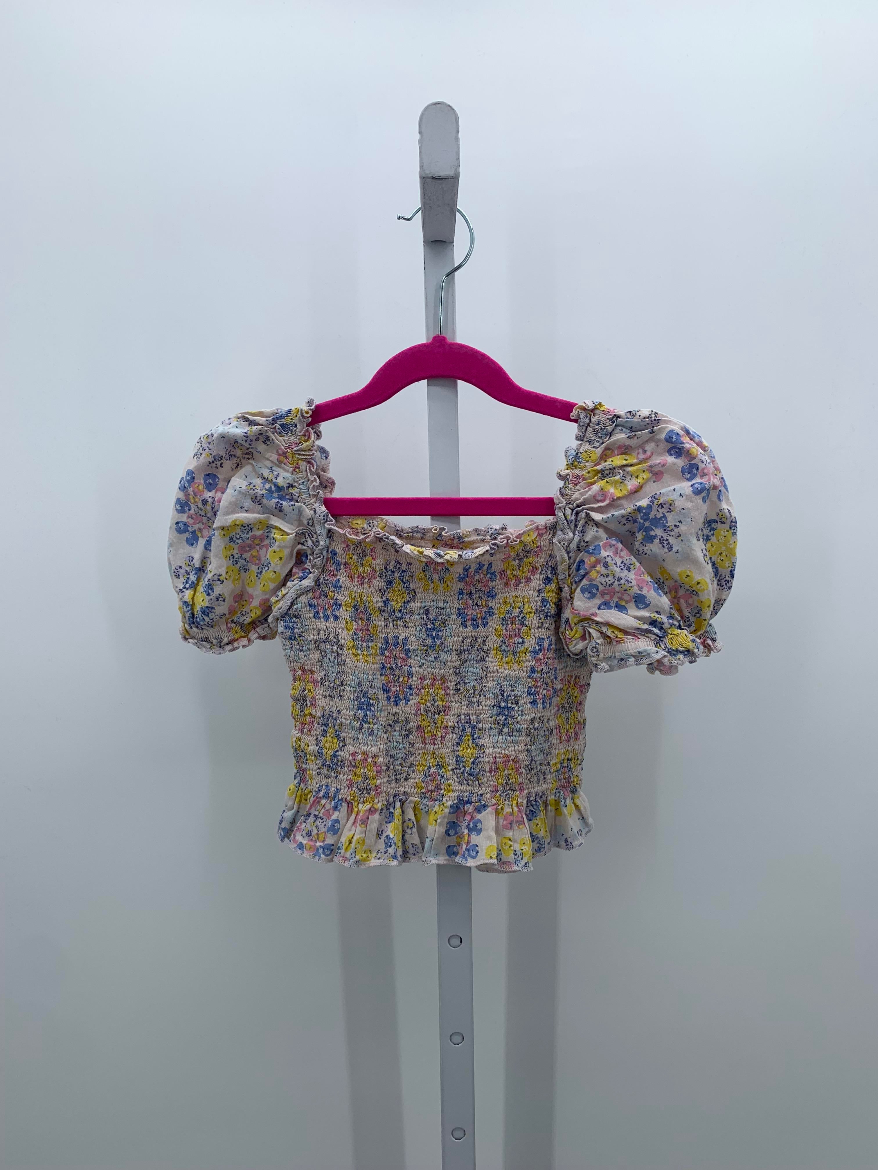 Wonder Nation Size 6/6X Girls Short Sleeve Shirt