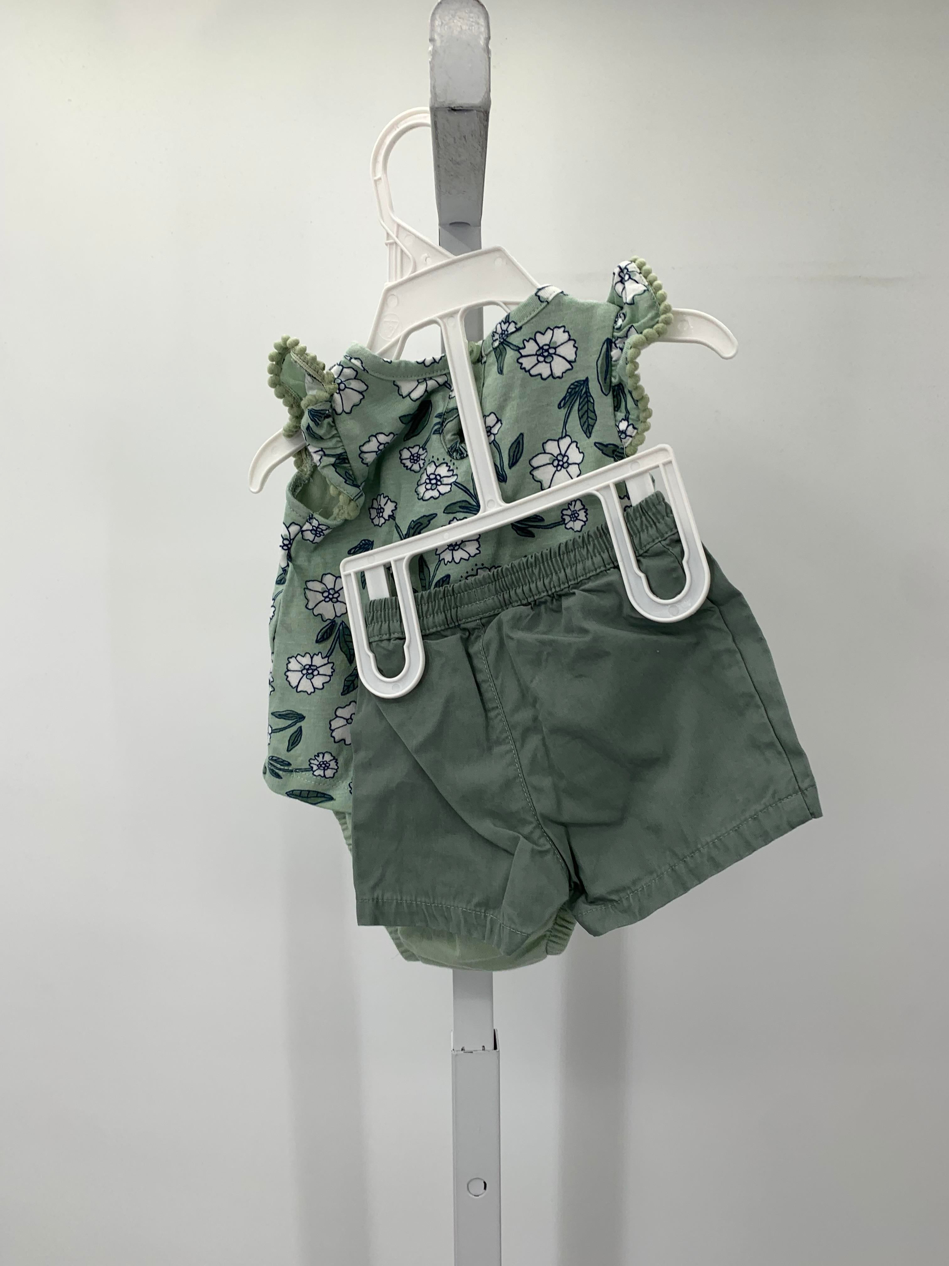 Carters Size Newborn Girls 2 Pieces