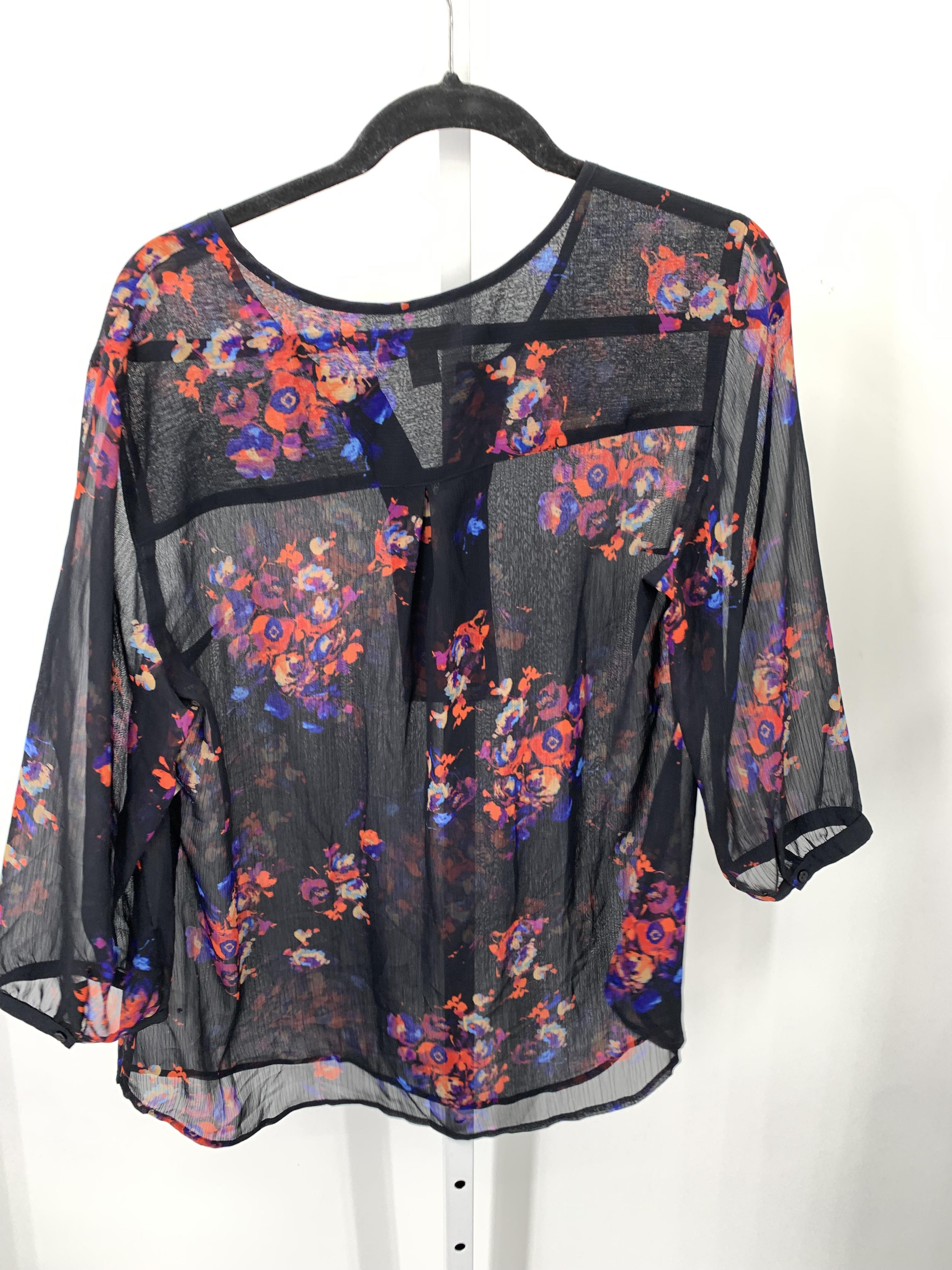 Coldwater Creek Size Extra Large Misses 3/4 Sleeve Shirt