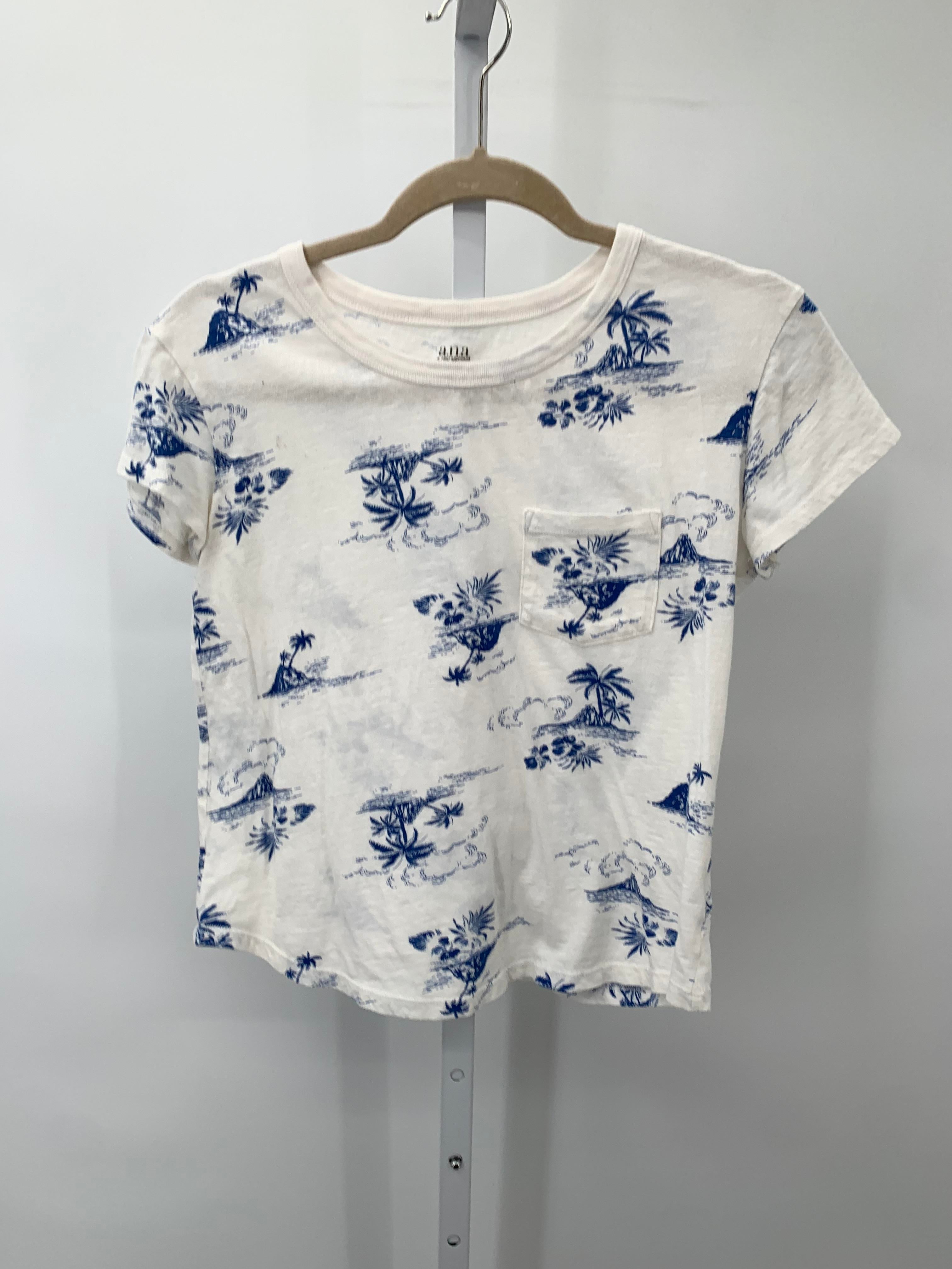 A.N.A. Size X Small Misses Short Sleeve Shirt