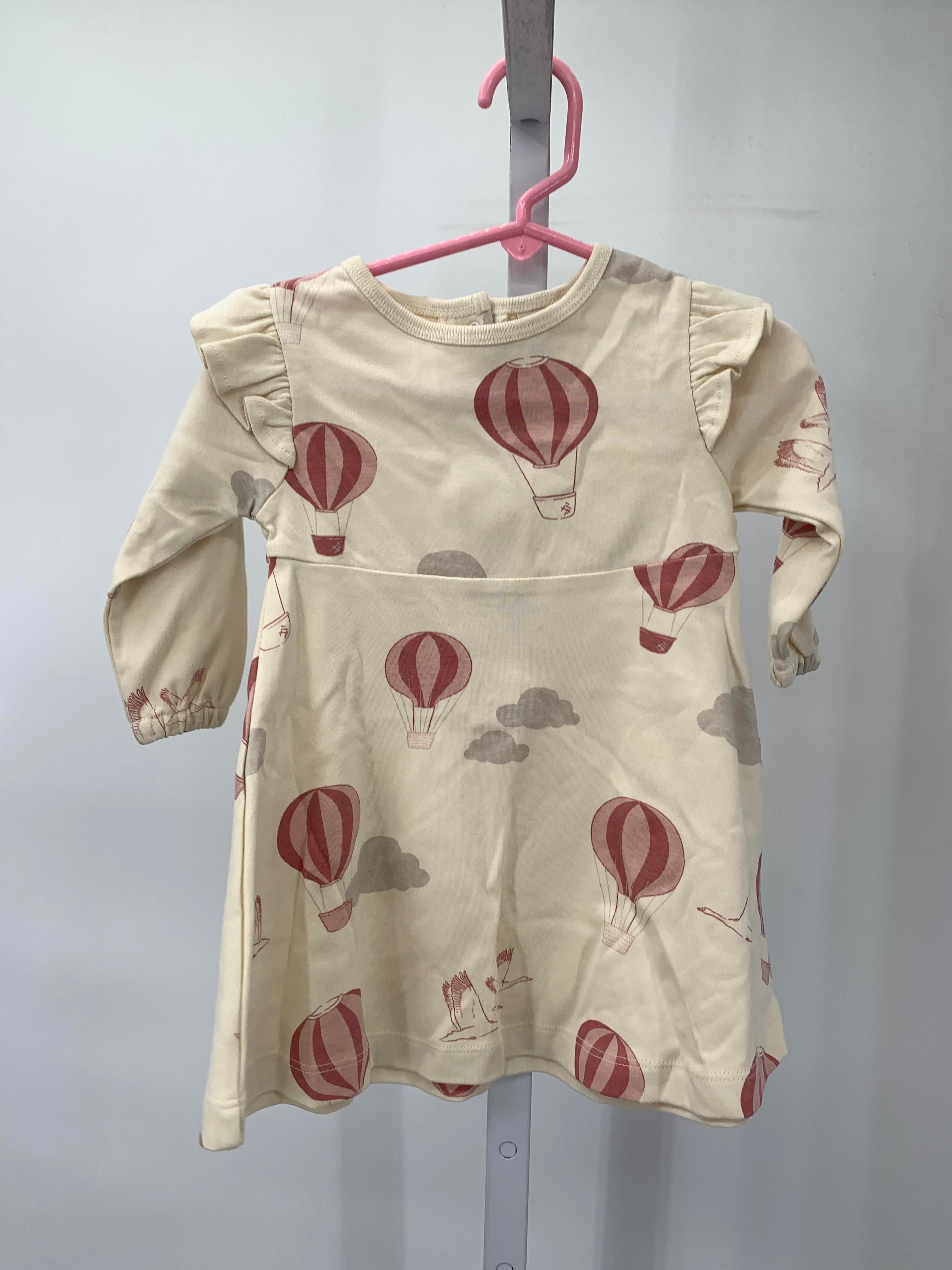Size 6-12 mon Girls Long Sleeve Dress