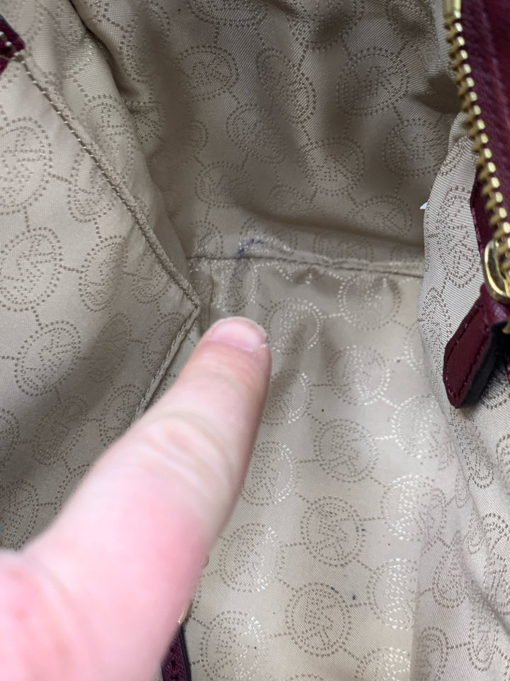 Michael Kors Medium Selma Studded Satchel *Minor Interior Pen Marks