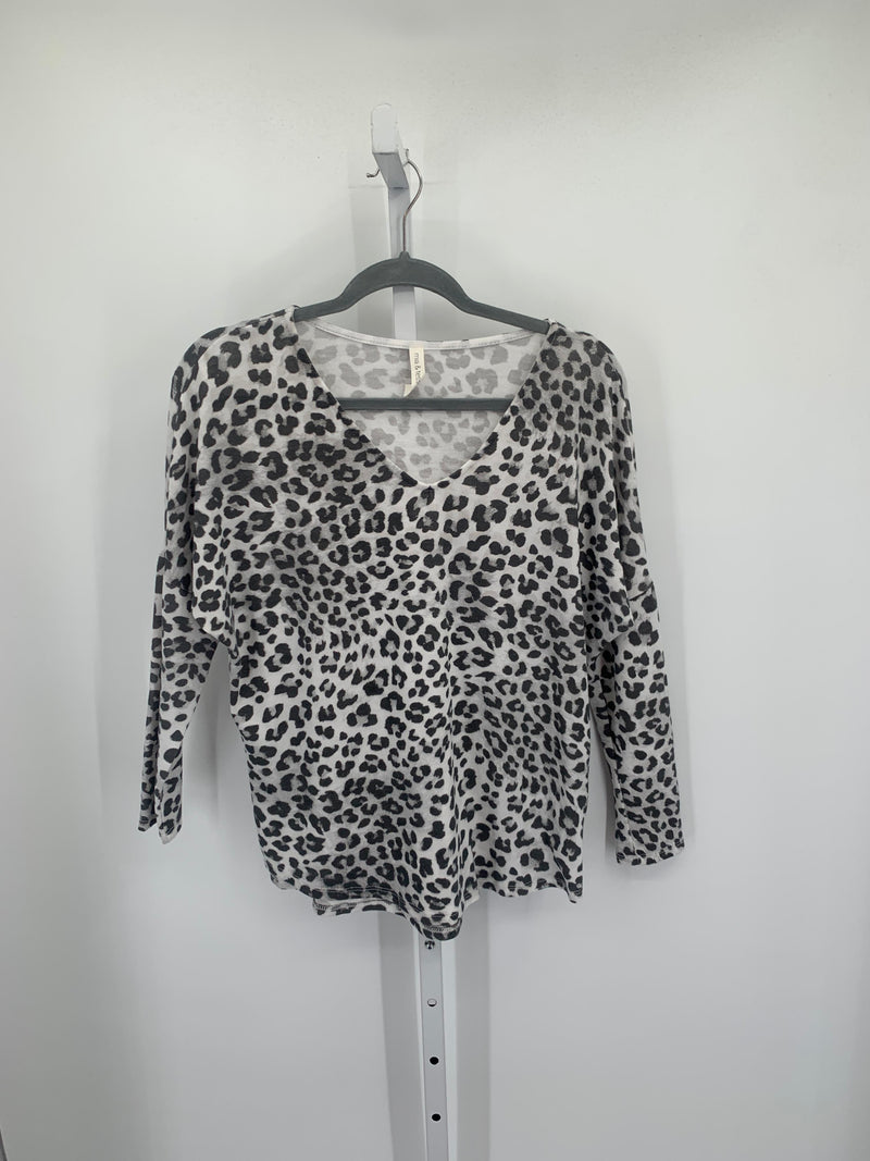 Mia & Tess Size Large Misses Long Sleeve Shirt