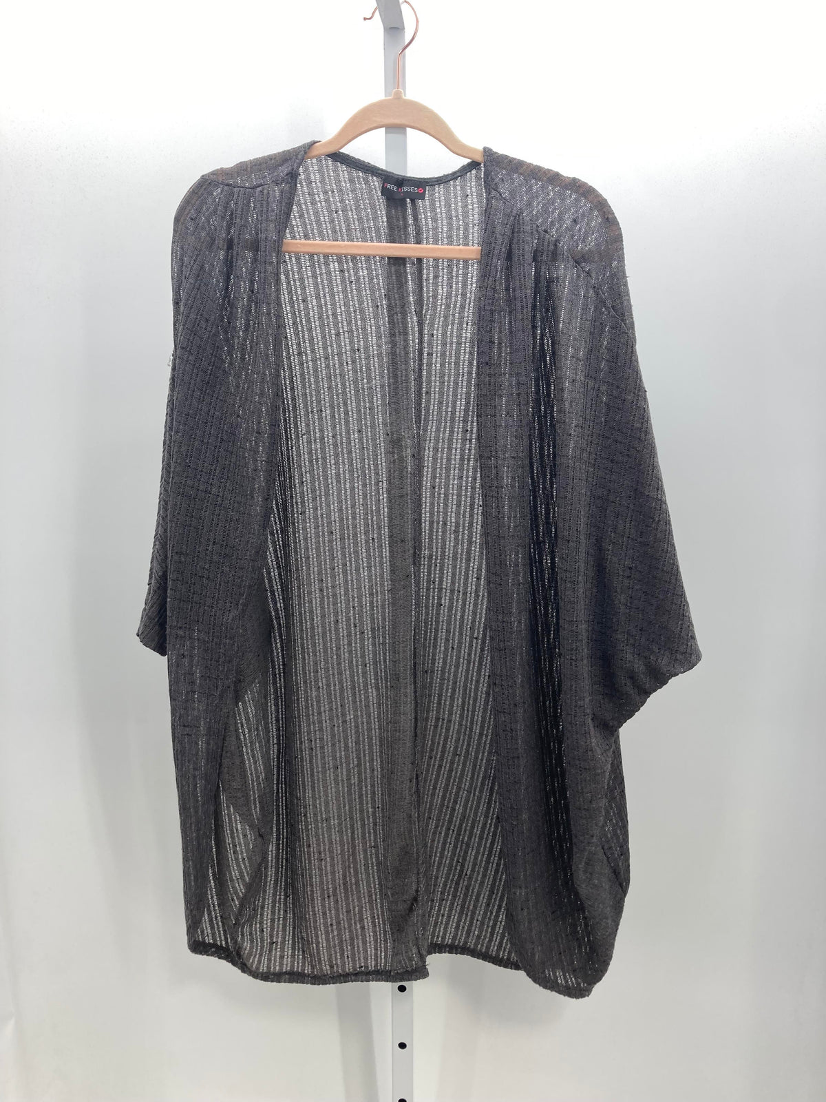 Free Kisses Size Large Juniors Cardigan