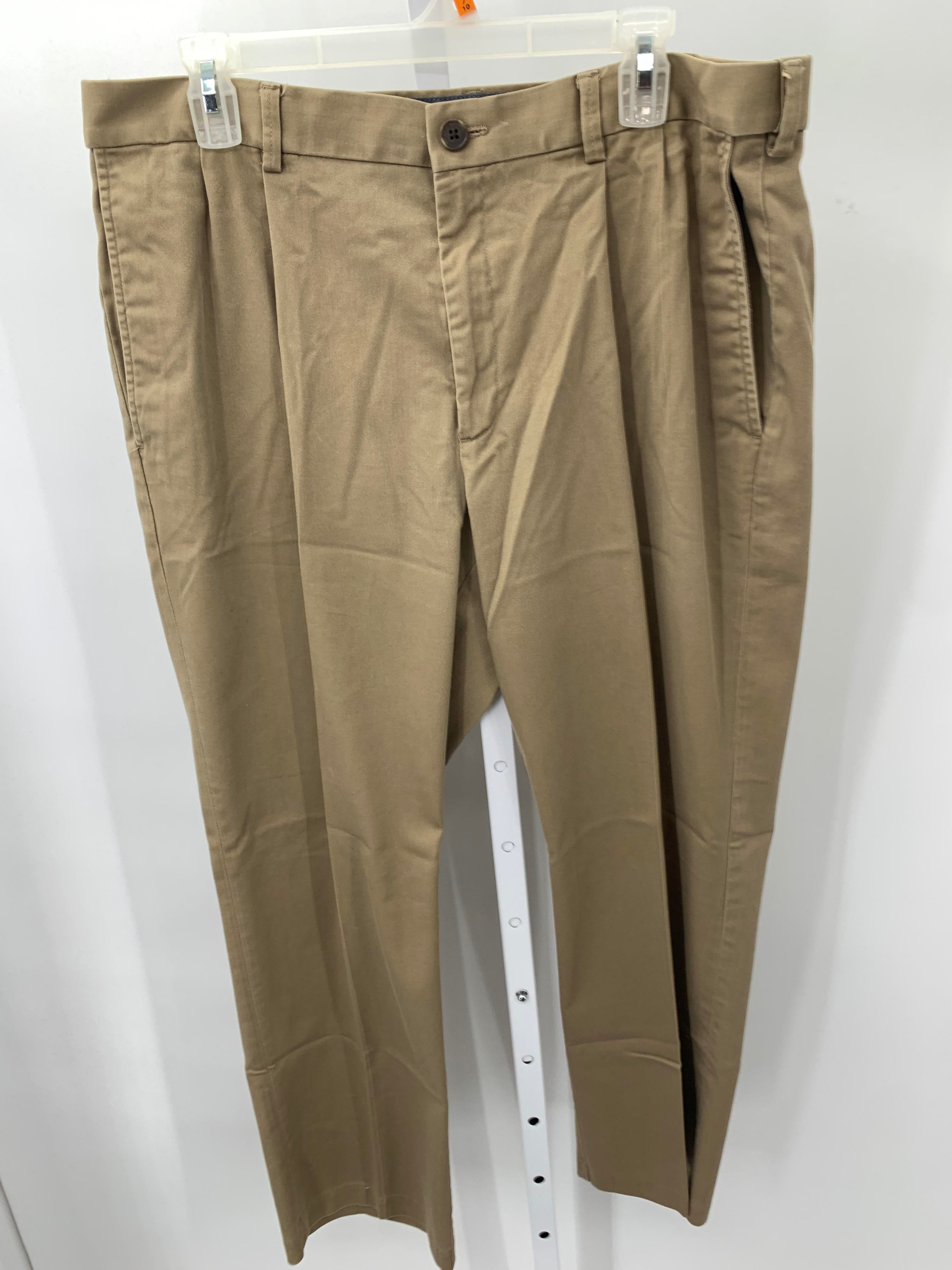 PLEATED FRONT PANTS