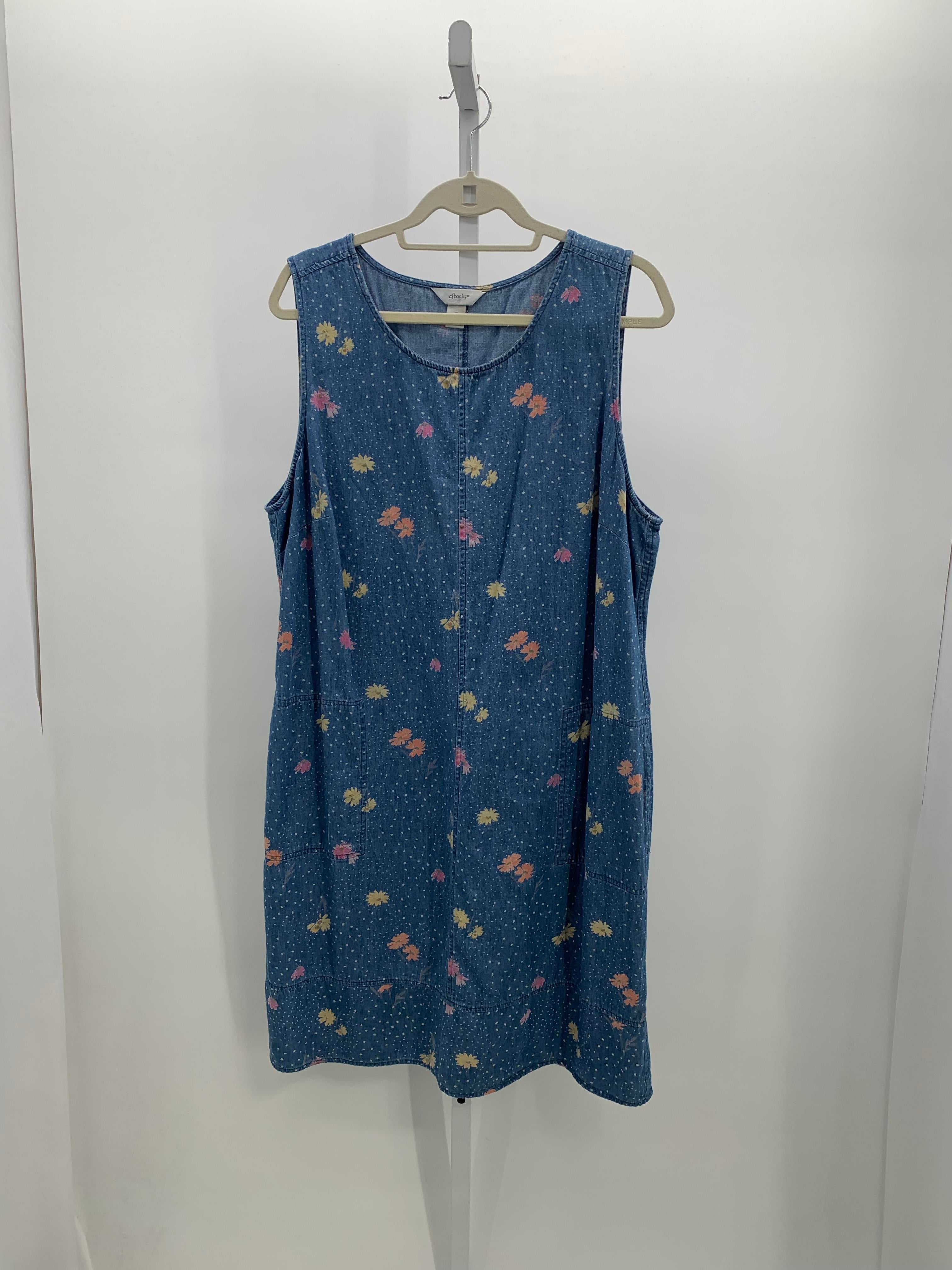 CJ Banks Size 1X Womens Sundress