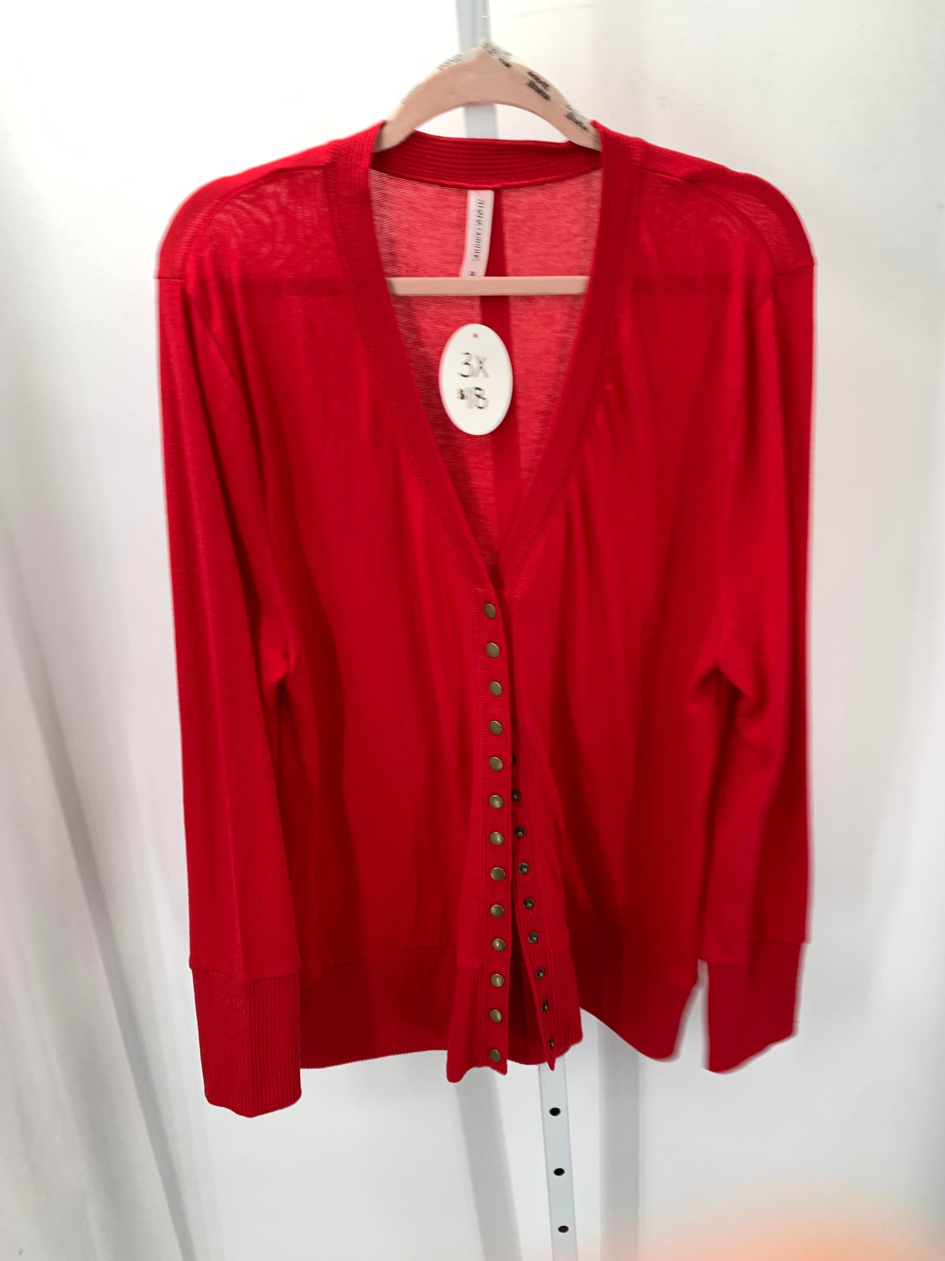 Zenana Size 3X Womens Long Slv Sweater