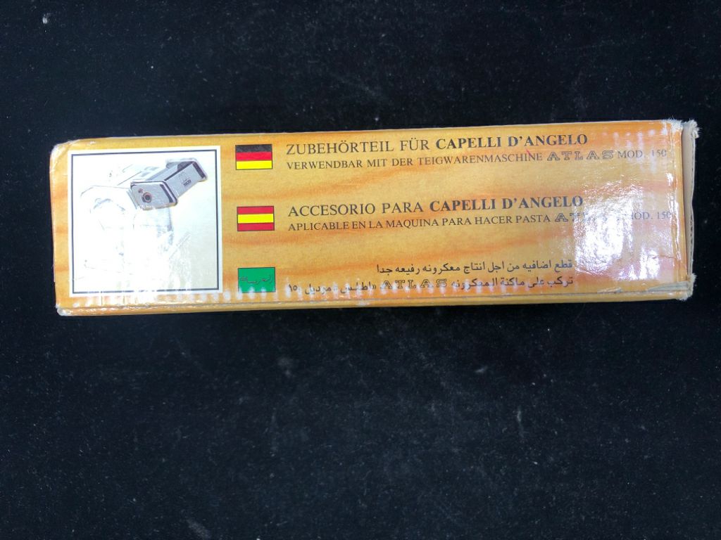 NIB CAPELLI D'ANGELO PASTA MAKER ATTACHMENT- NO PASTA MACHINE