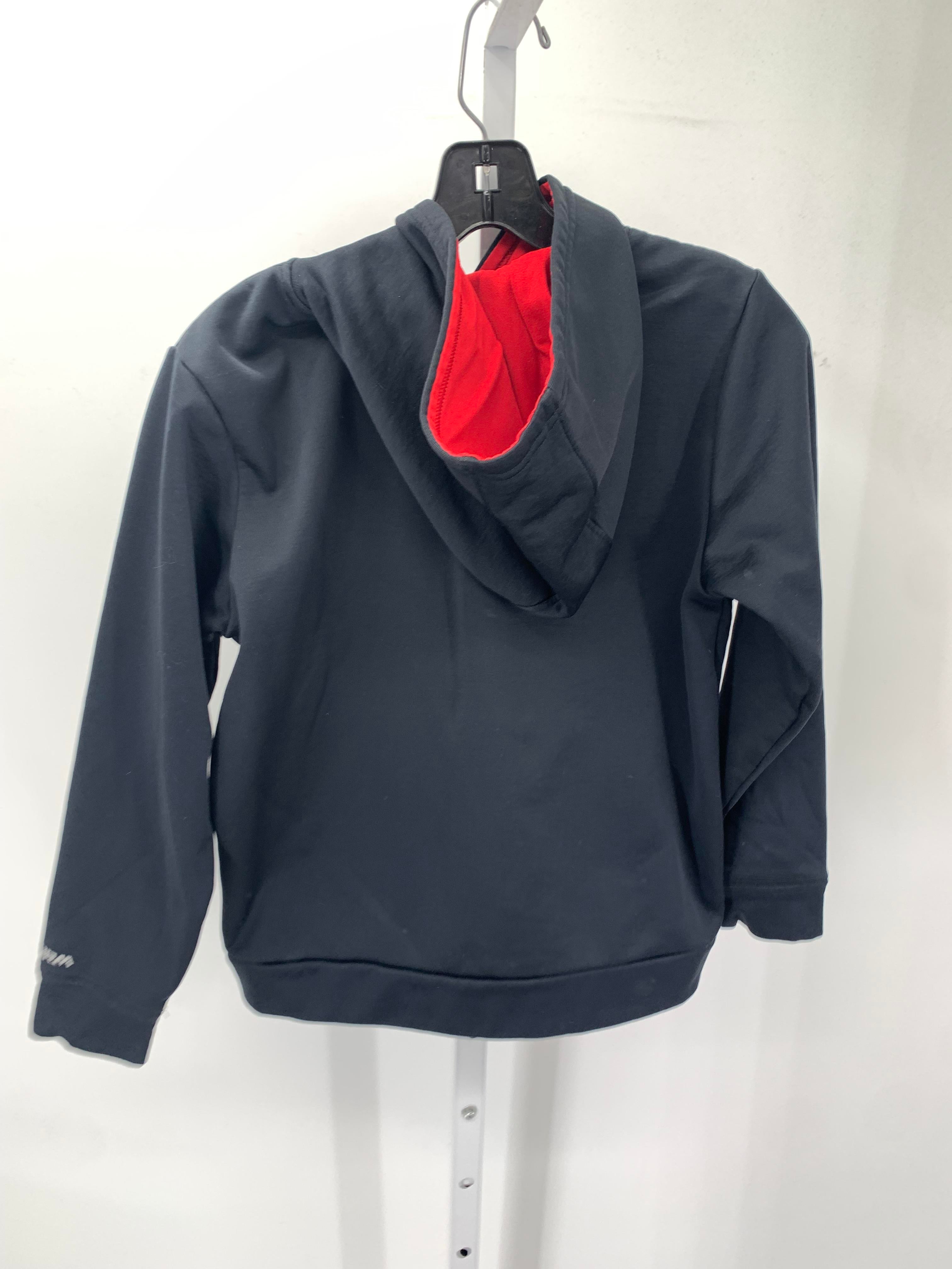 RED WHITE LOGO HOODED