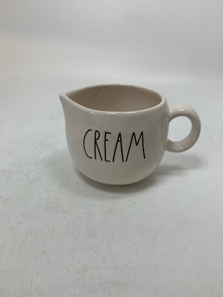 "CREAM" CERAMIC CREAMER.