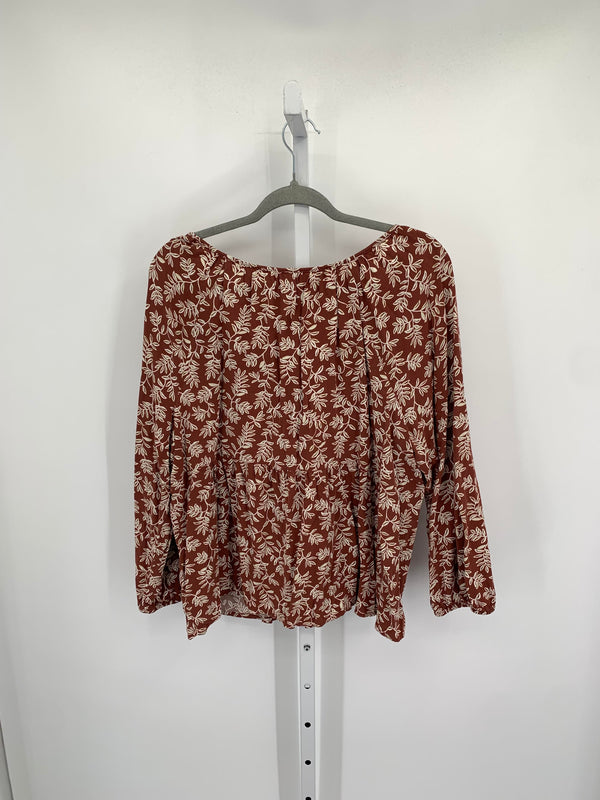 Old Navy Size Extra Large Misses Long Sleeve Shirt