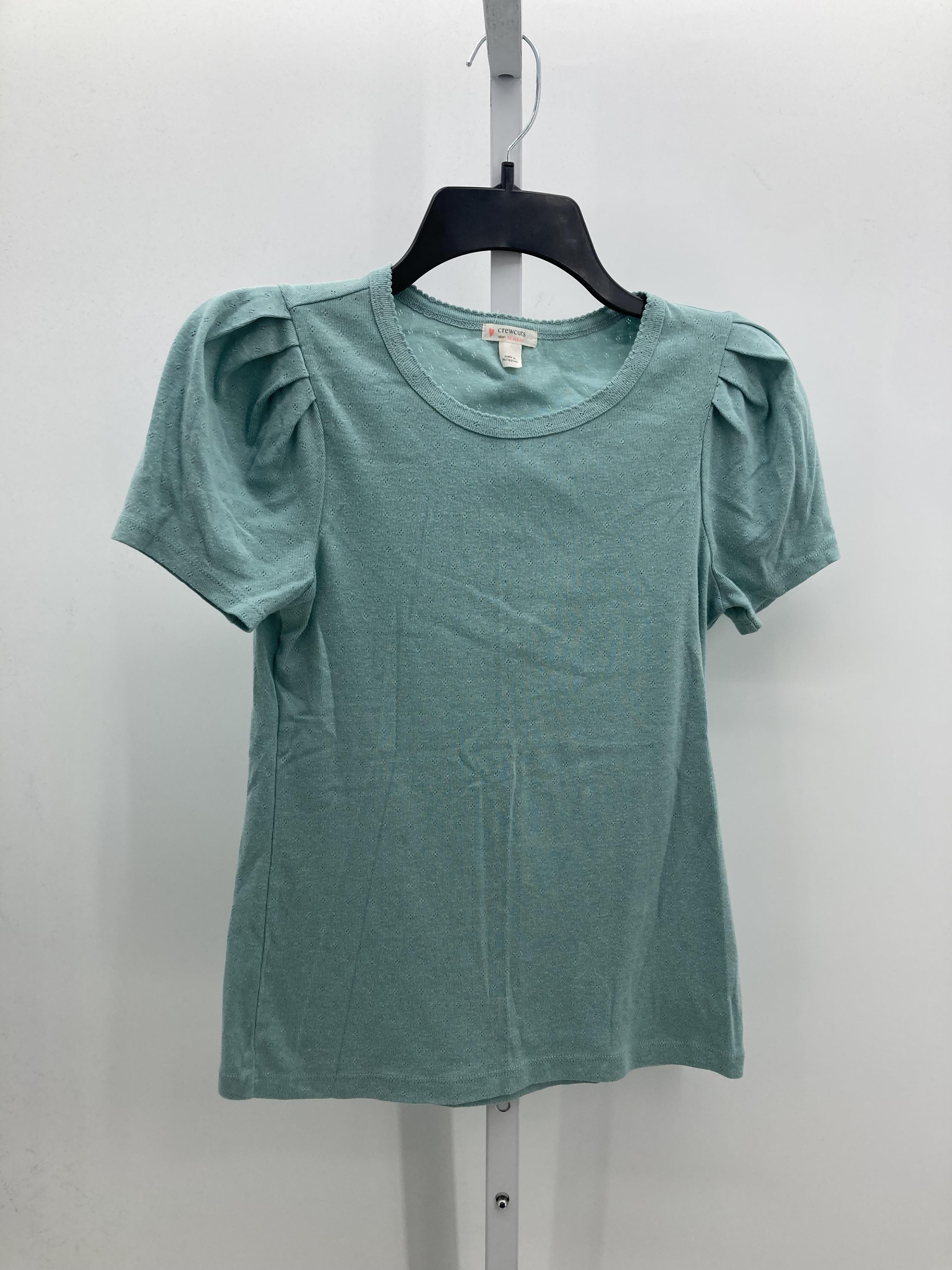 crewcuts Size 12-14 Girls Short Sleeve Shirt