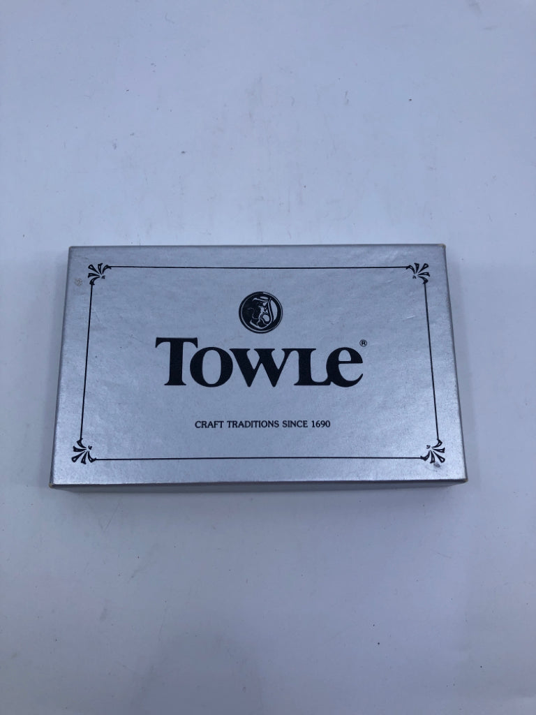 TOWLE CRAFT SILVER CRIBBAGE GAME.